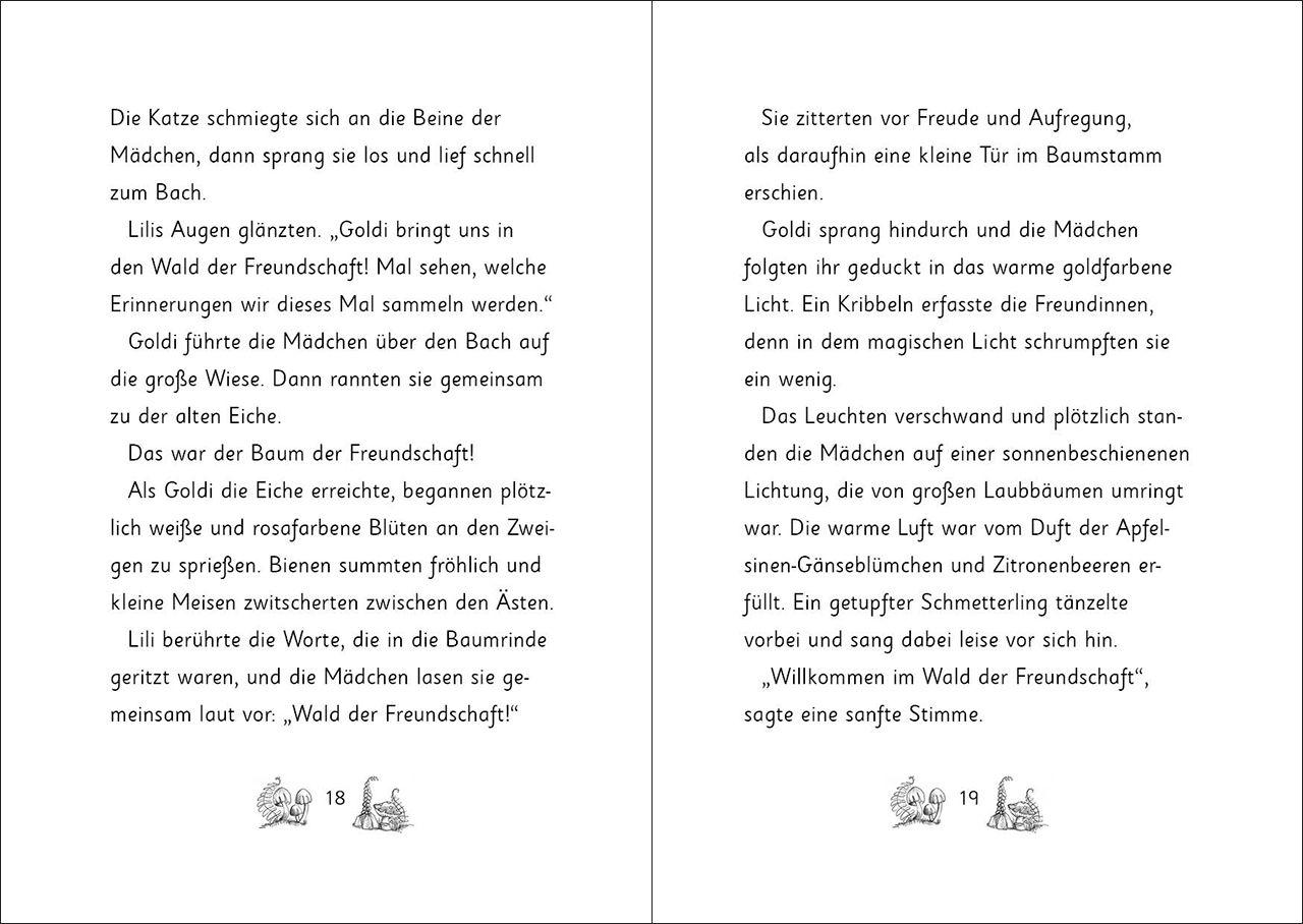 Beispielinhalt (Bild) Die magischen Tierfreunde (Band 18) - Hanna Honigherz und der Baum der Erinnerung