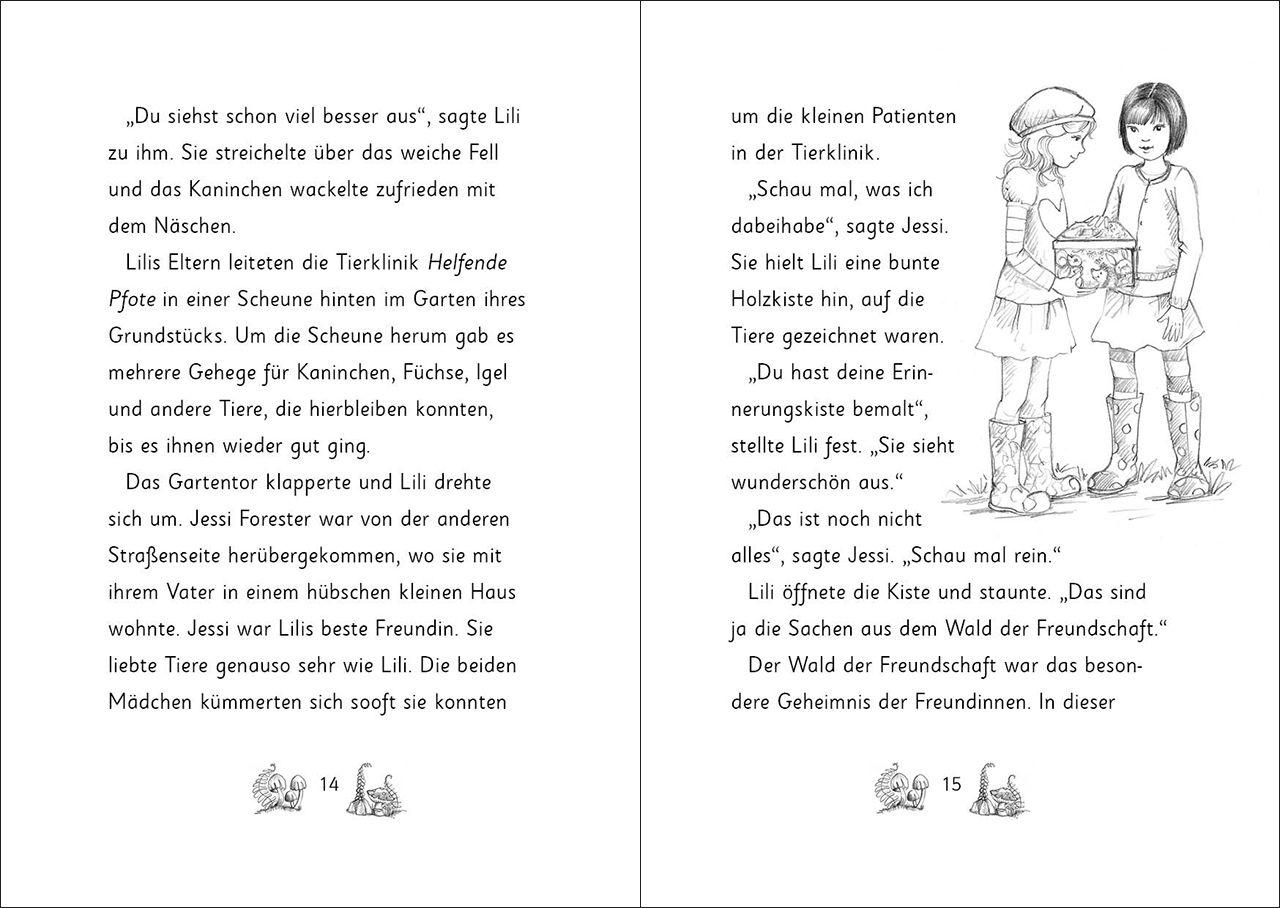 Beispielinhalt (Bild) Die magischen Tierfreunde (Band 18) - Hanna Honigherz und der Baum der Erinnerung