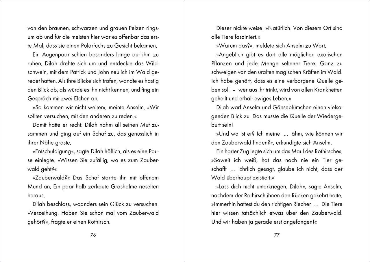 Beispielinhalt (Bild) White Fox (Band 2) - Suche nach der verborgenen Quelle