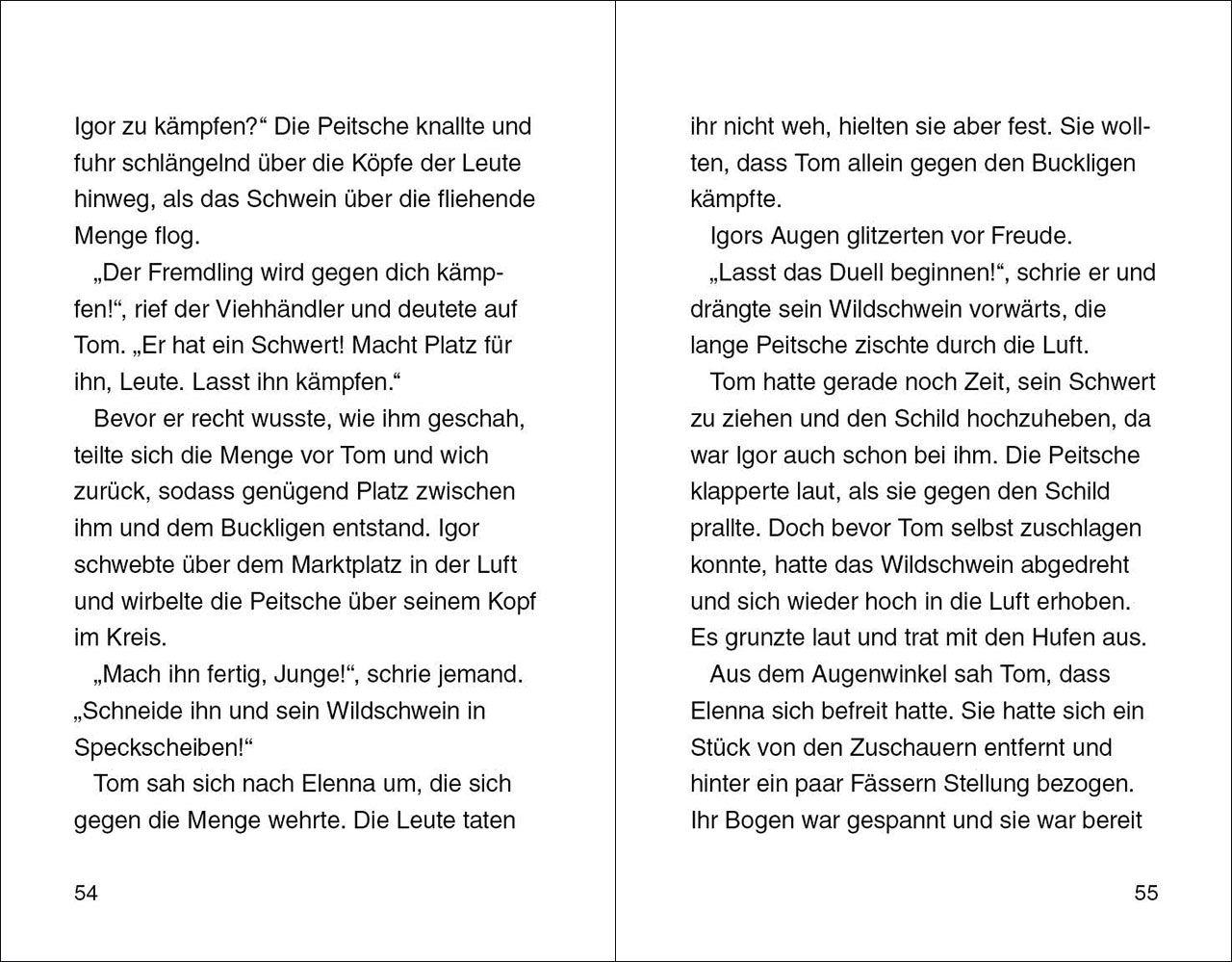 Beispielinhalt (Bild) Beast Quest (Band 63) - Brutus, Angriff des Grauens