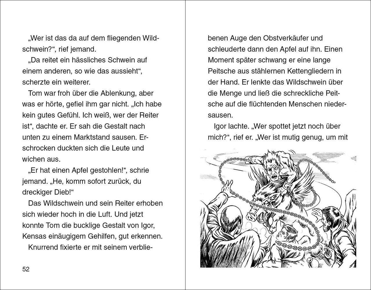 Beispielinhalt (Bild) Beast Quest (Band 63) - Brutus, Angriff des Grauens