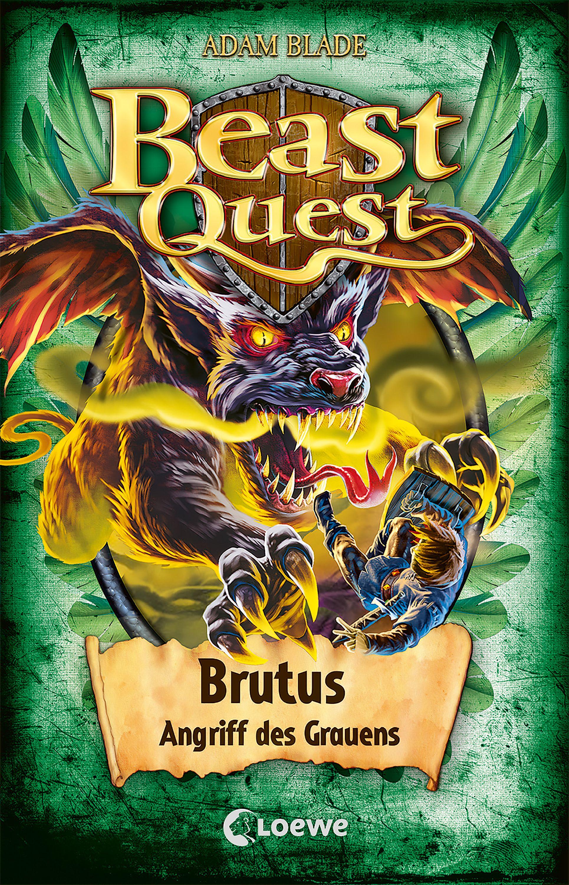 Vorderes Coverbild Beast Quest (Band 63) - Brutus, Angriff des Grauens