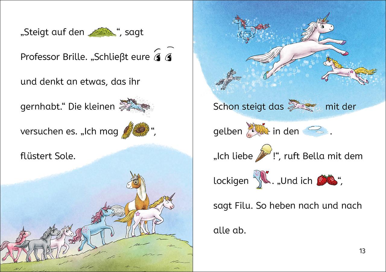 Beispielinhalt (Bild) Bildermaus - Geschichten aus der Einhornschule