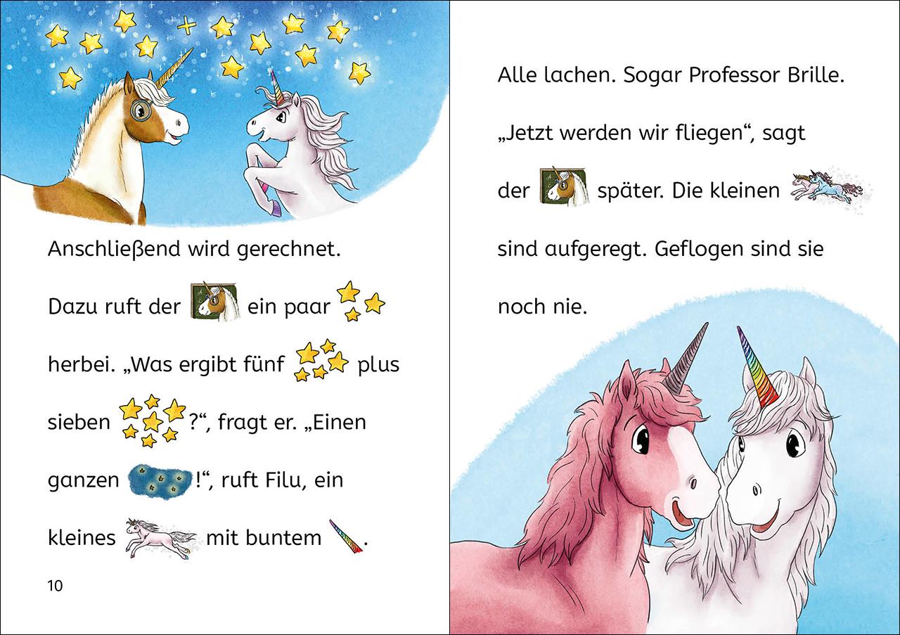 Beispielinhalt (Bild) Bildermaus - Geschichten aus der Einhornschule