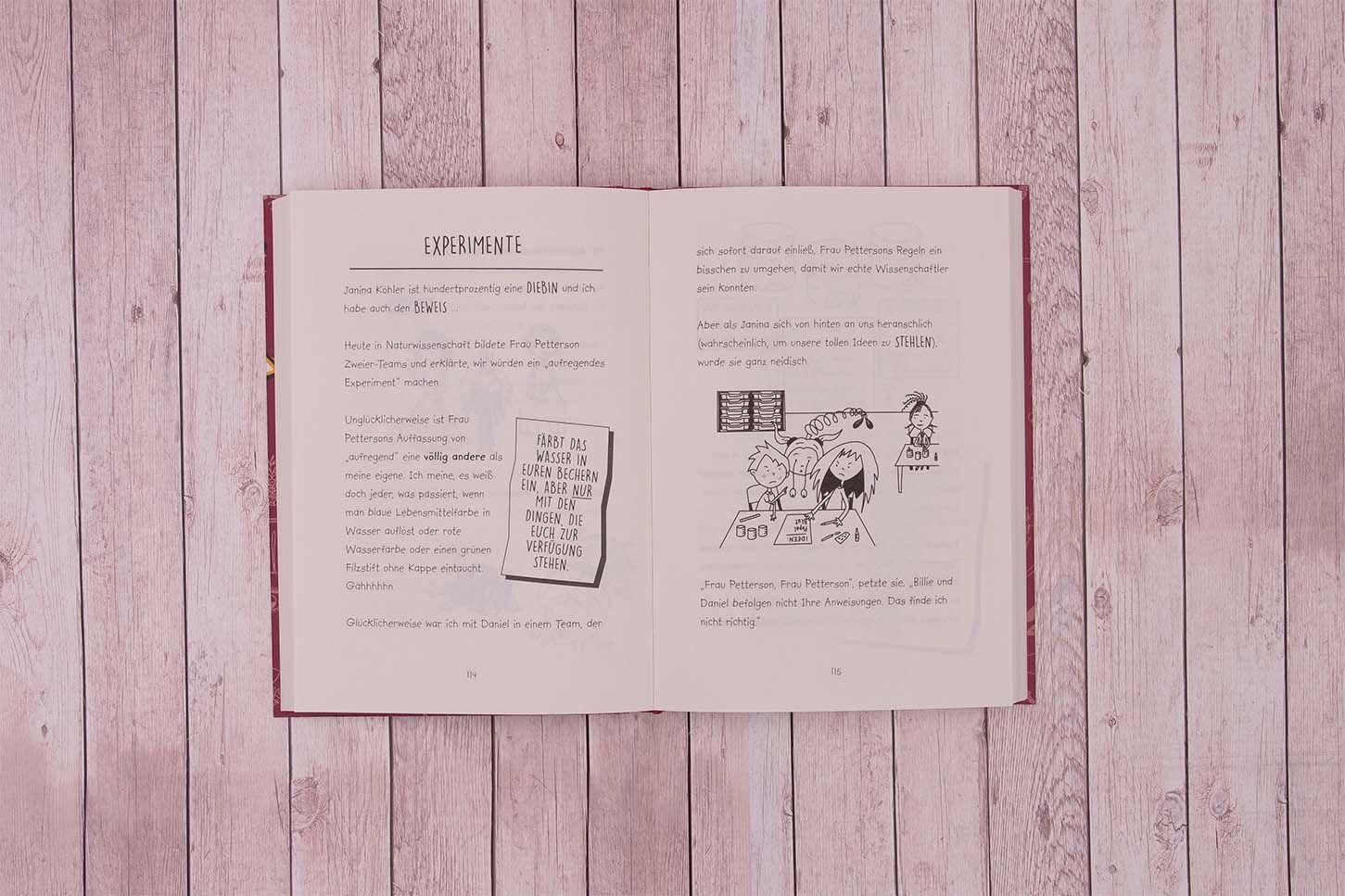 Beispielinhalt (Bild) O.M.G. Billie! (Band 1) - Regel Nr. 1: Das Leben ist kein Kekskonzert