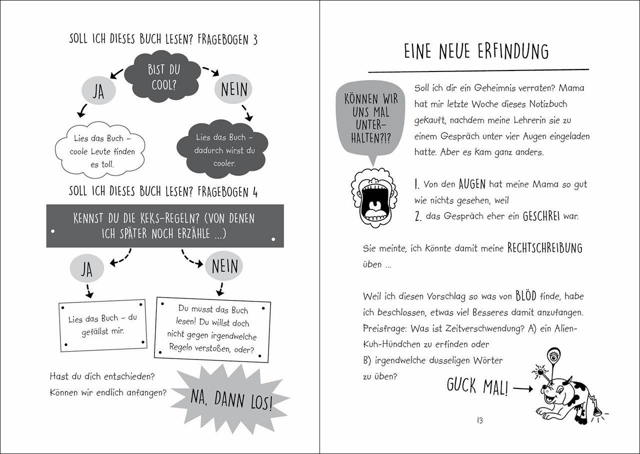 Beispielinhalt (Bild) O.M.G. Billie! (Band 1) - Regel Nr. 1: Das Leben ist kein Kekskonzert