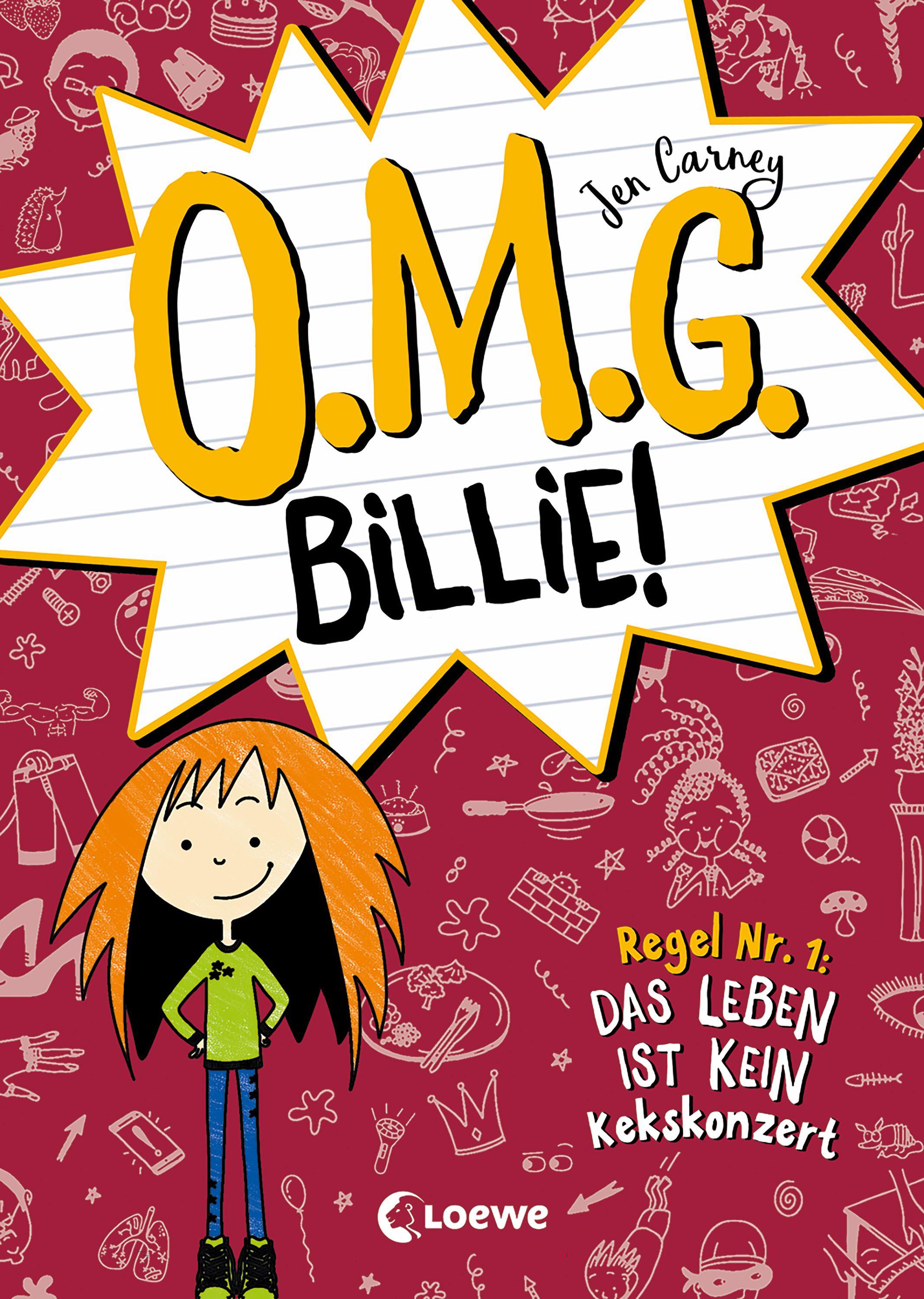 Vorderes Coverbild O.M.G. Billie! (Band 1) - Regel Nr. 1: Das Leben ist kein Kekskonzert