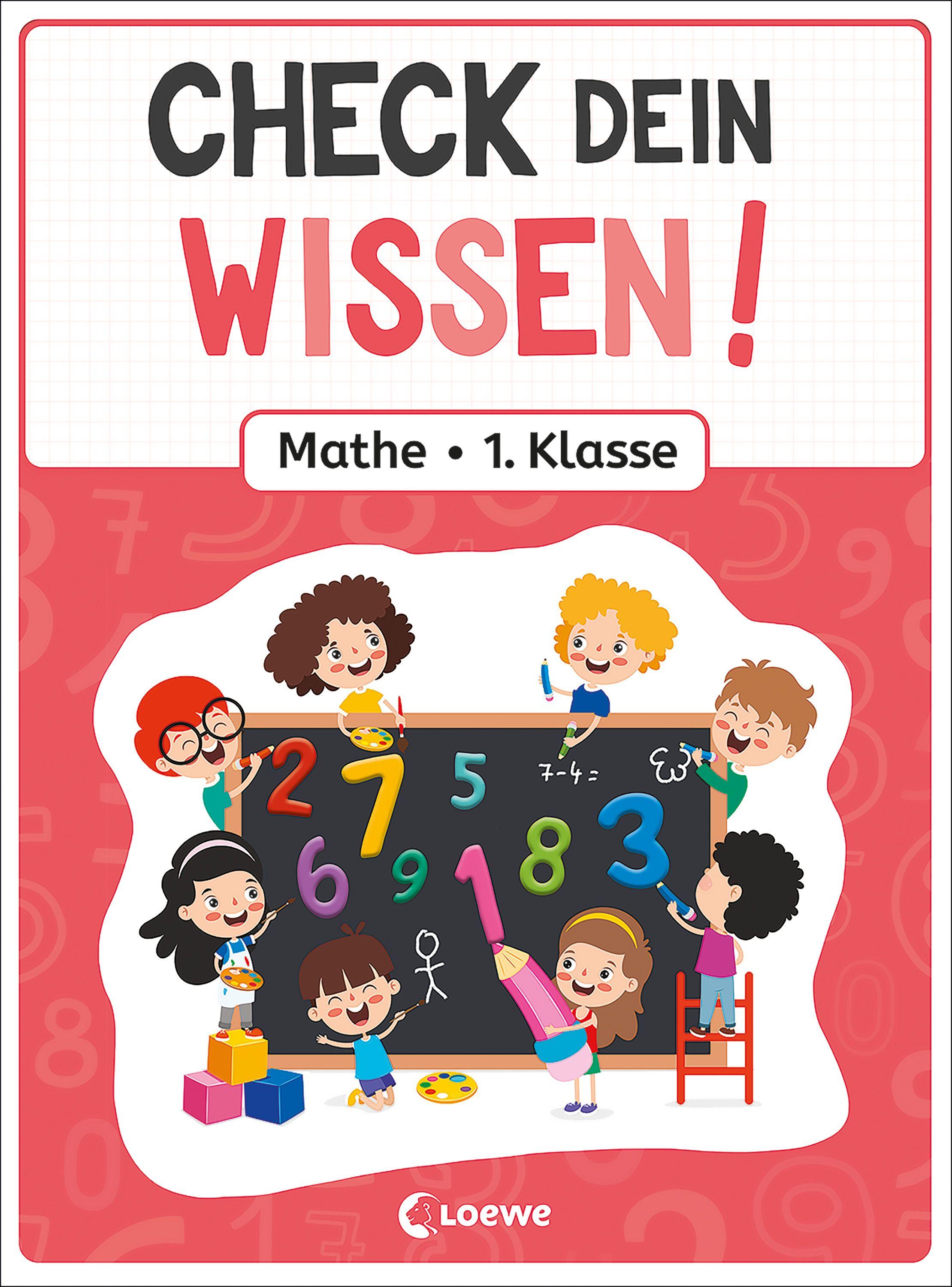 Vorderes Coverbild Check dein Wissen! - Mathe 1. Klasse