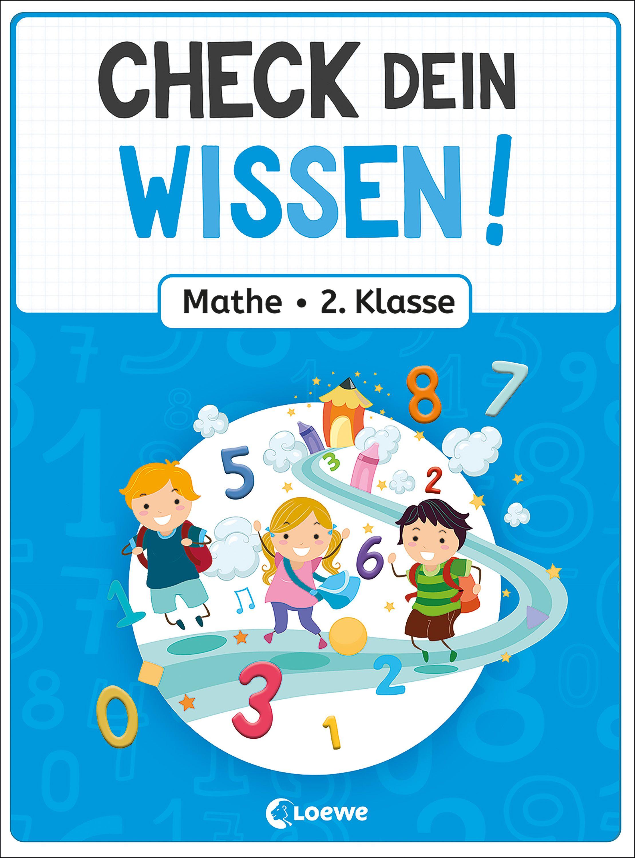 Vorderes Coverbild Check dein Wissen! - Mathe 2. Klasse