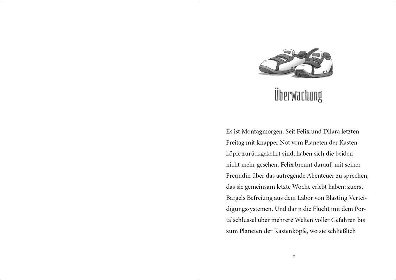 Beispielinhalt (Bild) Galactic Gamers (Band 4) - Planet in Gefahr