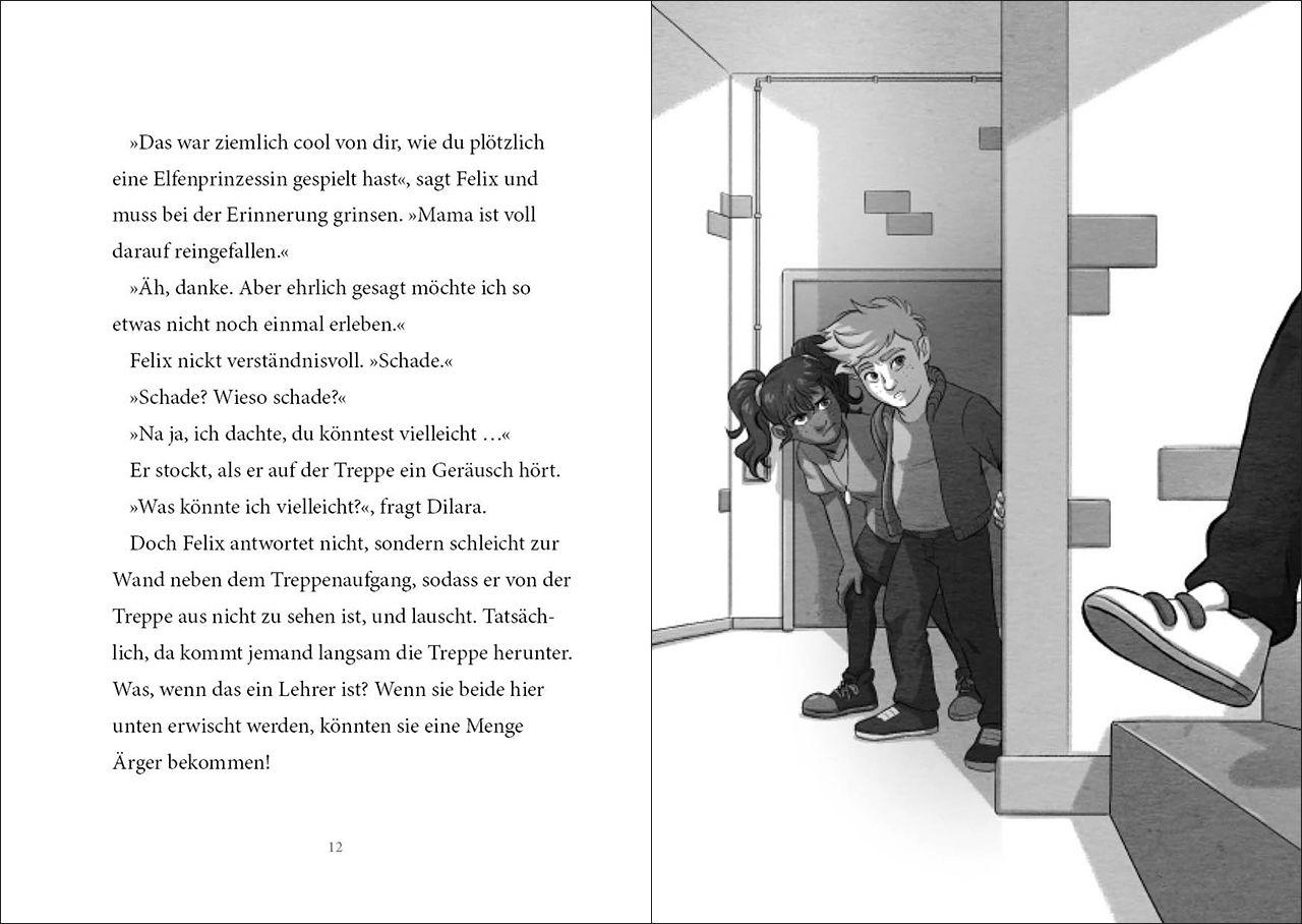 Beispielinhalt (Bild) Galactic Gamers (Band 4) - Planet in Gefahr