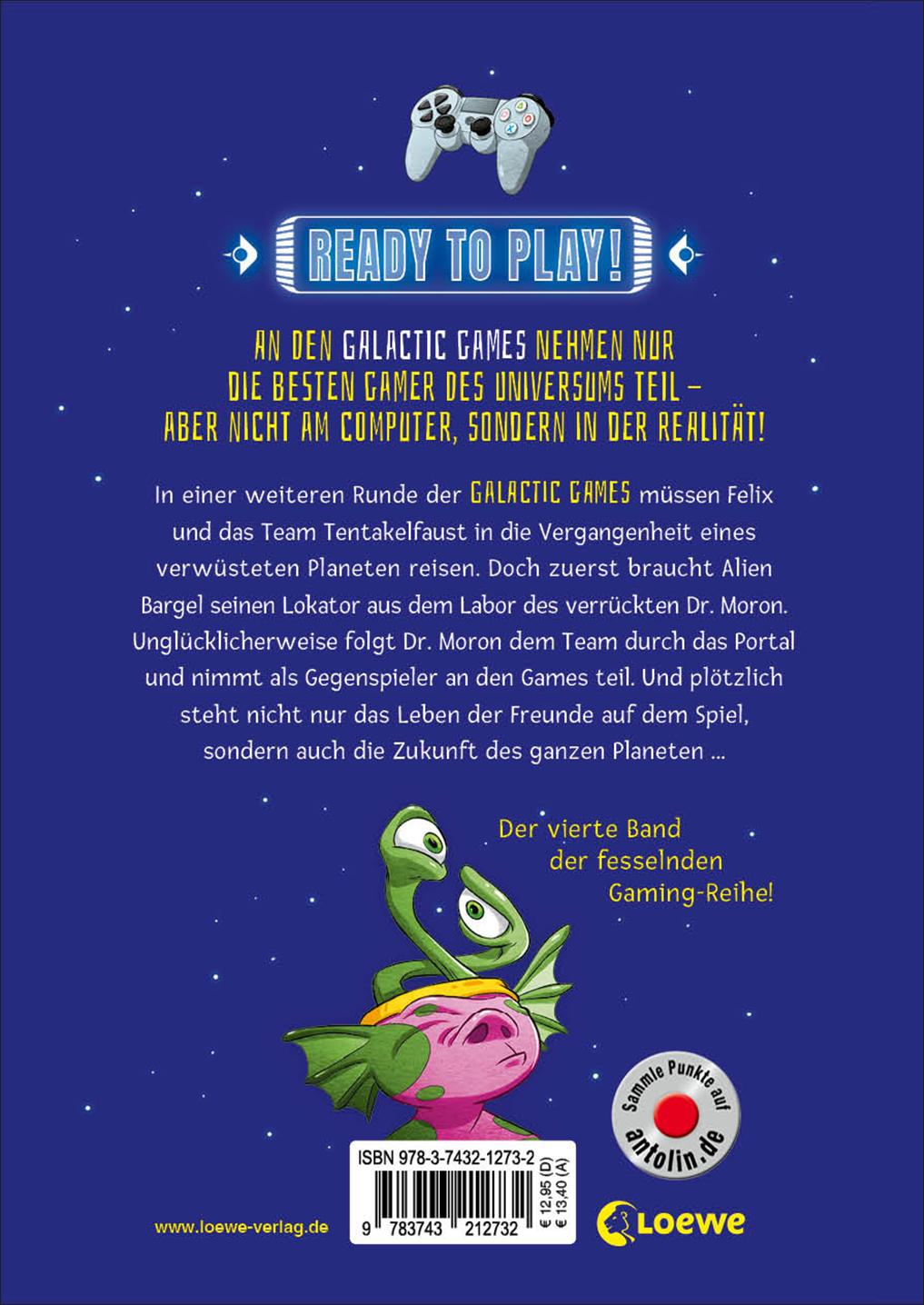 Rückseitencover Galactic Gamers (Band 4) - Planet in Gefahr