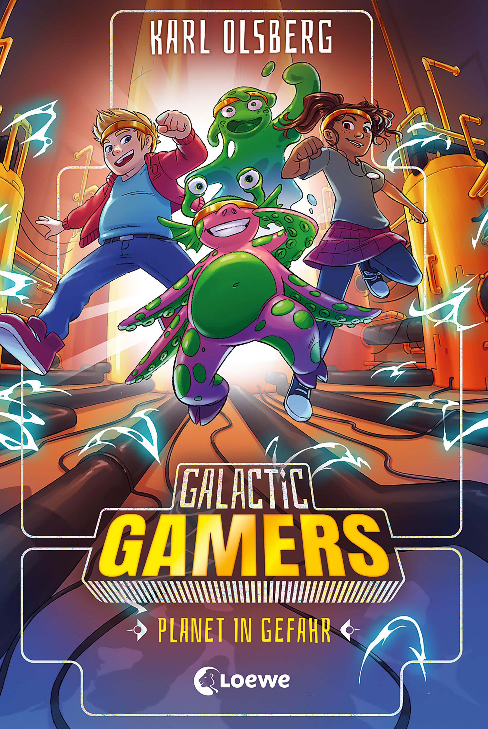 Vorderes Coverbild Galactic Gamers (Band 4) - Planet in Gefahr