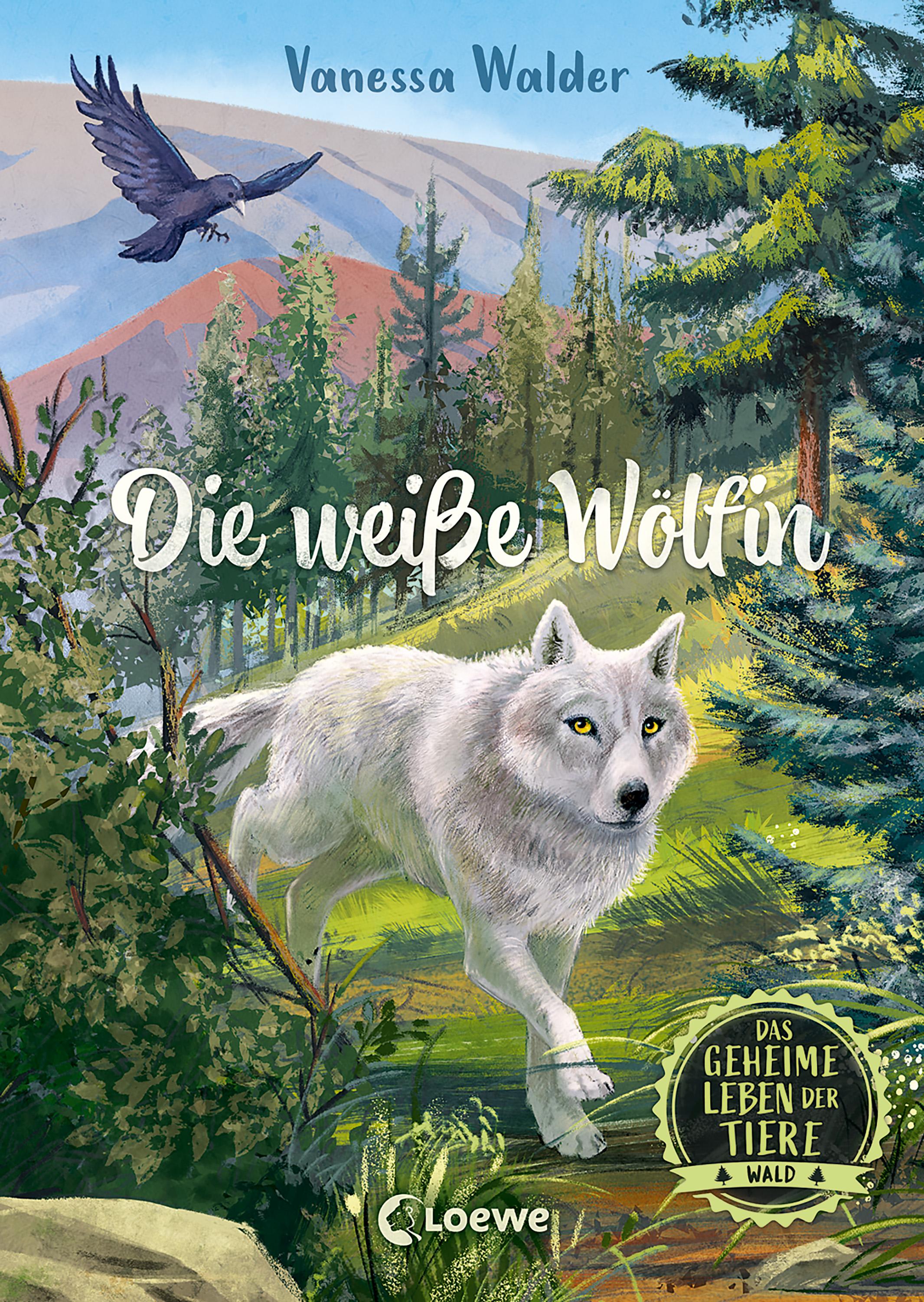 Vorderes Coverbild Das geheime Leben der Tiere (Wald, Band 1) - Die weiße Wölfin