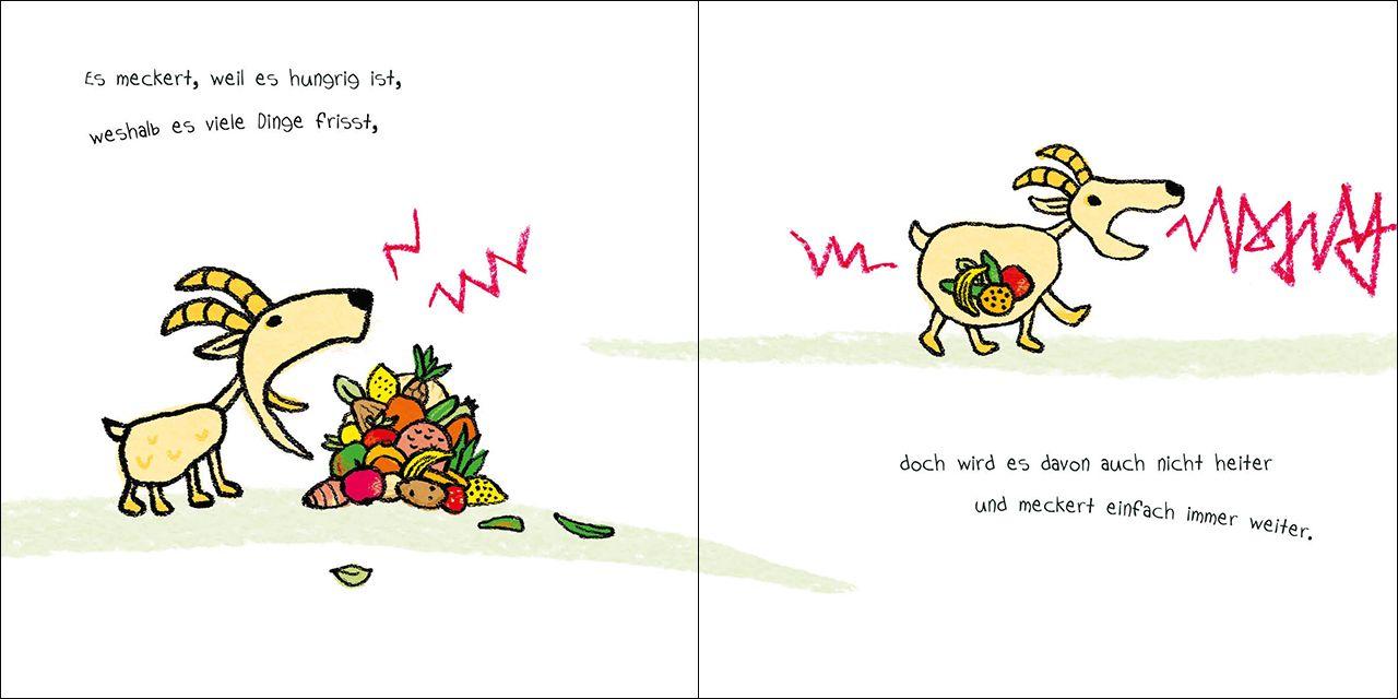 Beispielinhalt (Bild) Das Meckertier