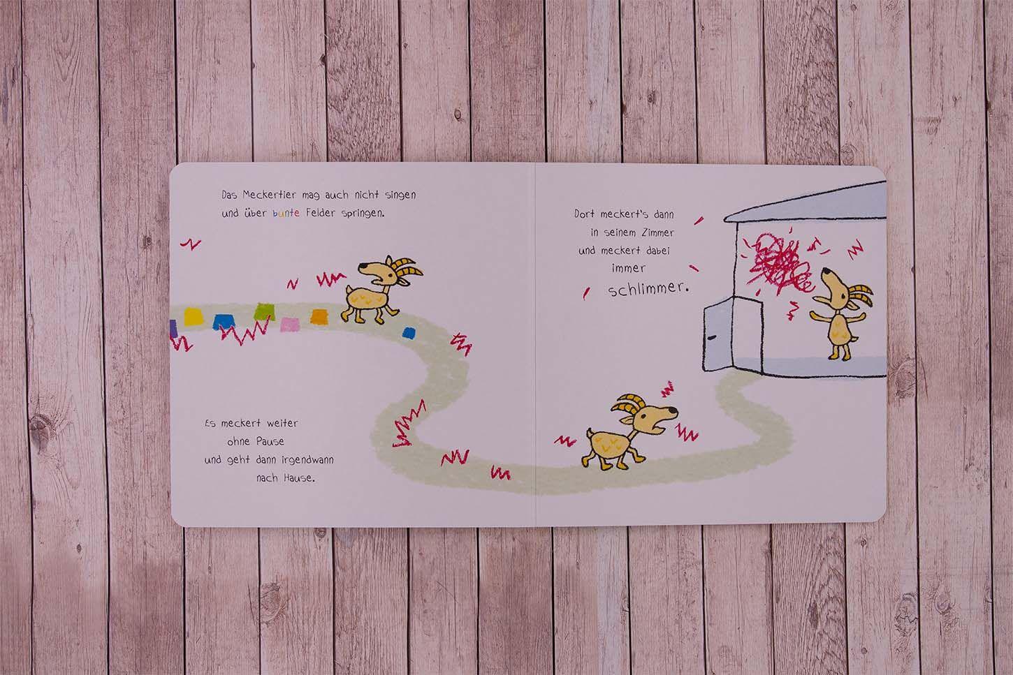 Beispielinhalt (Bild) Das Meckertier