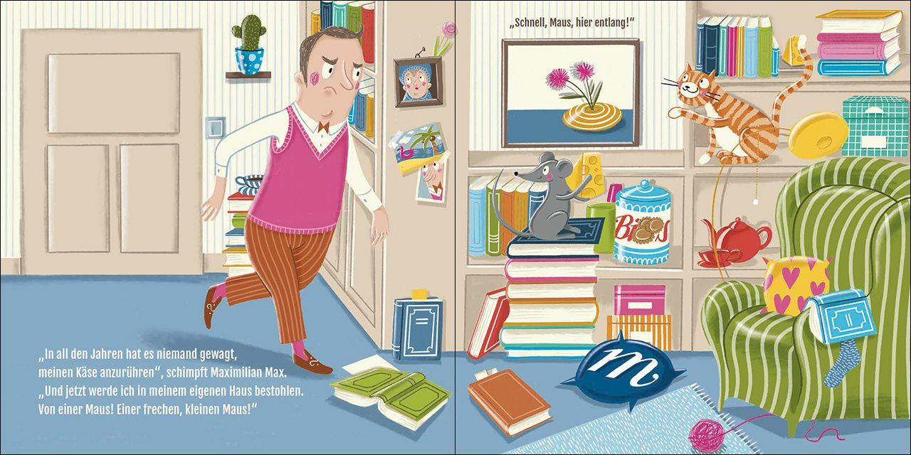 Beispielinhalt (Bild) Herr Max und die schlaue Maus