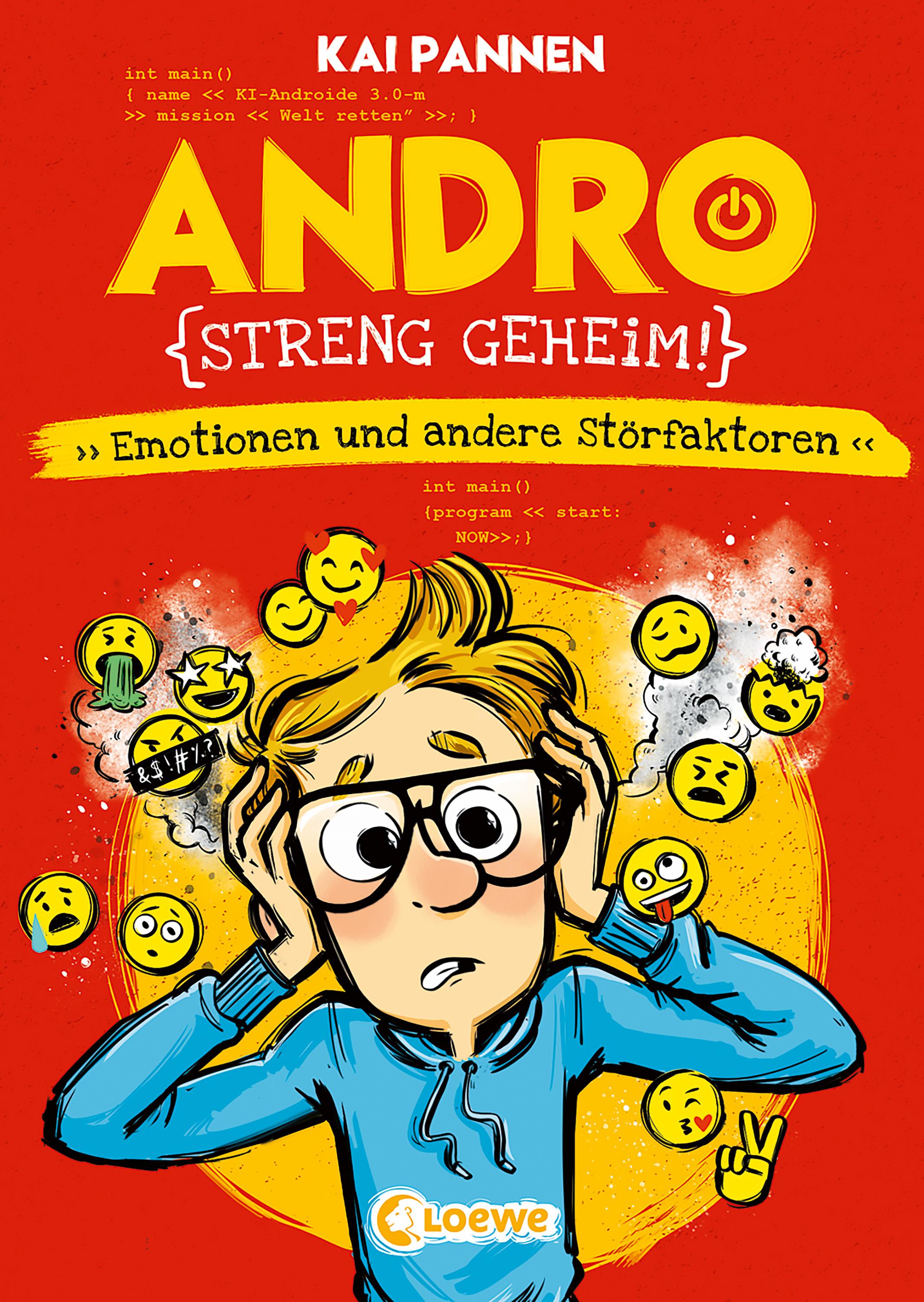 Vorderes Coverbild Andro, streng geheim! (Band 2) - Emotionen und andere Störfaktoren