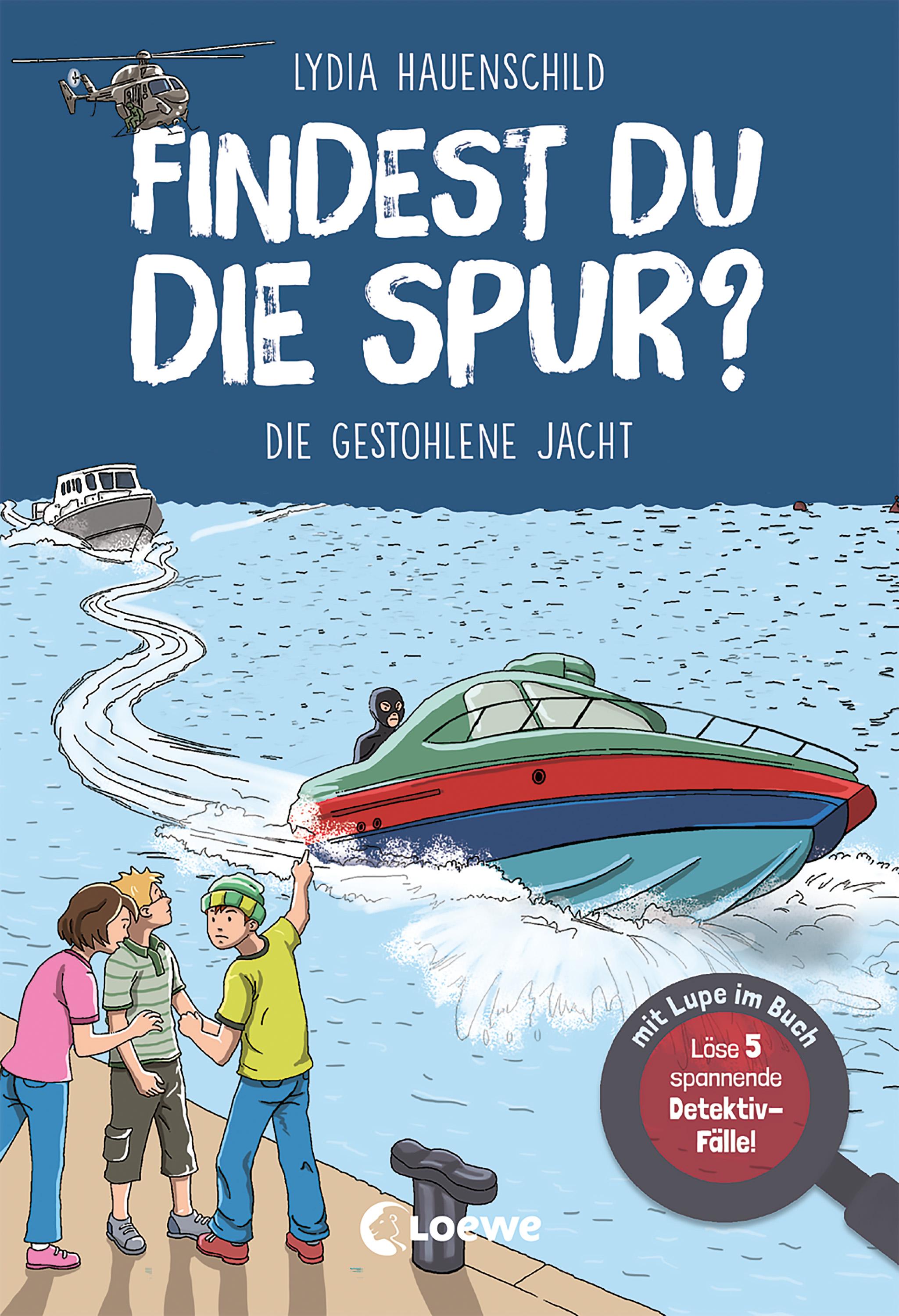 Vorderes Coverbild Findest du die Spur? - Die gestohlene Jacht