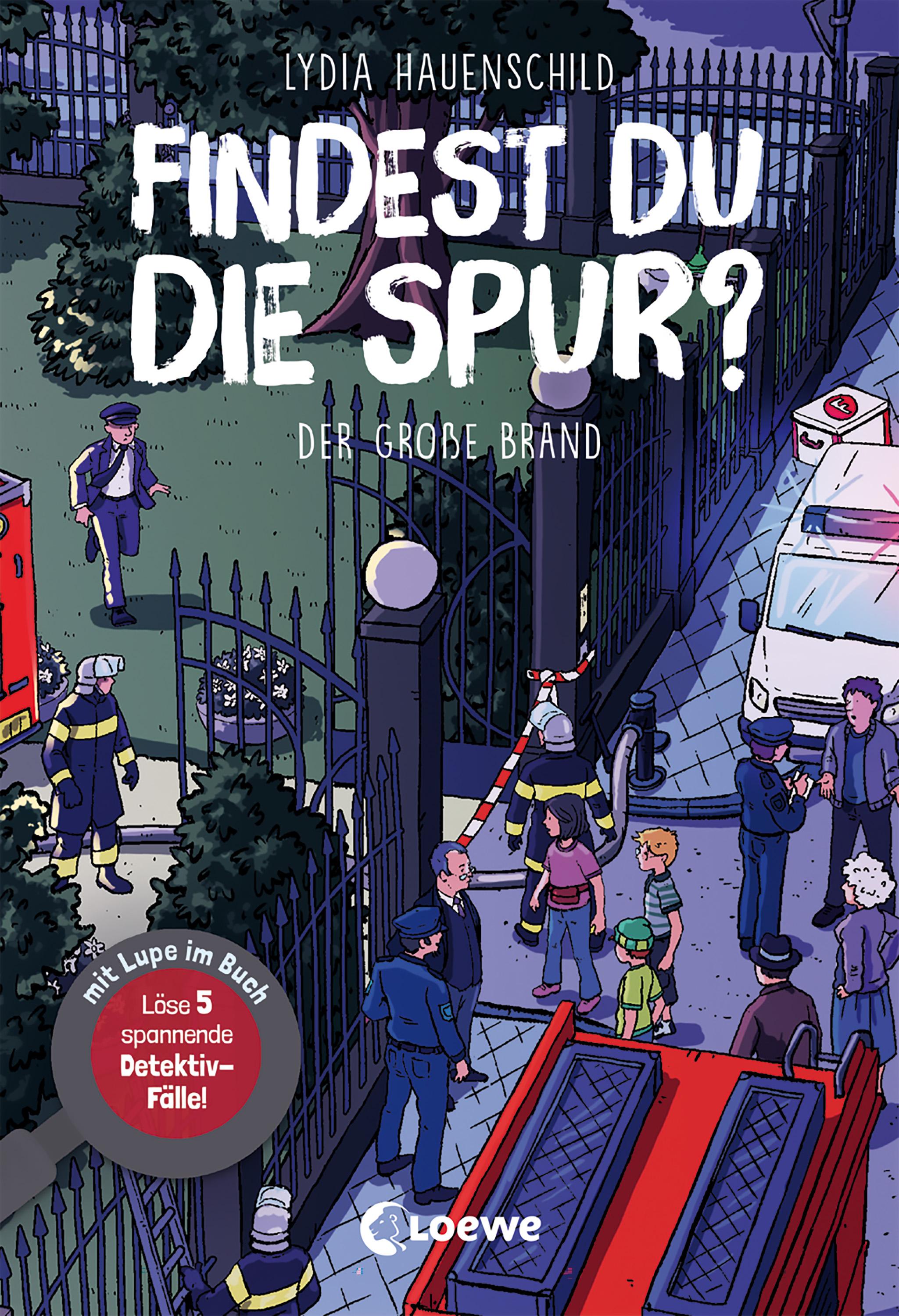 Vorderes Coverbild Findest du die Spur? - Der große Brand