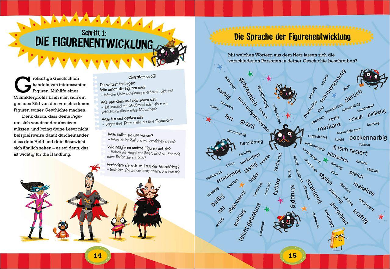 Beispielinhalt (Bild) Deine Idee, deine Geschichte - In 12 Schritten zum eigenen Buch