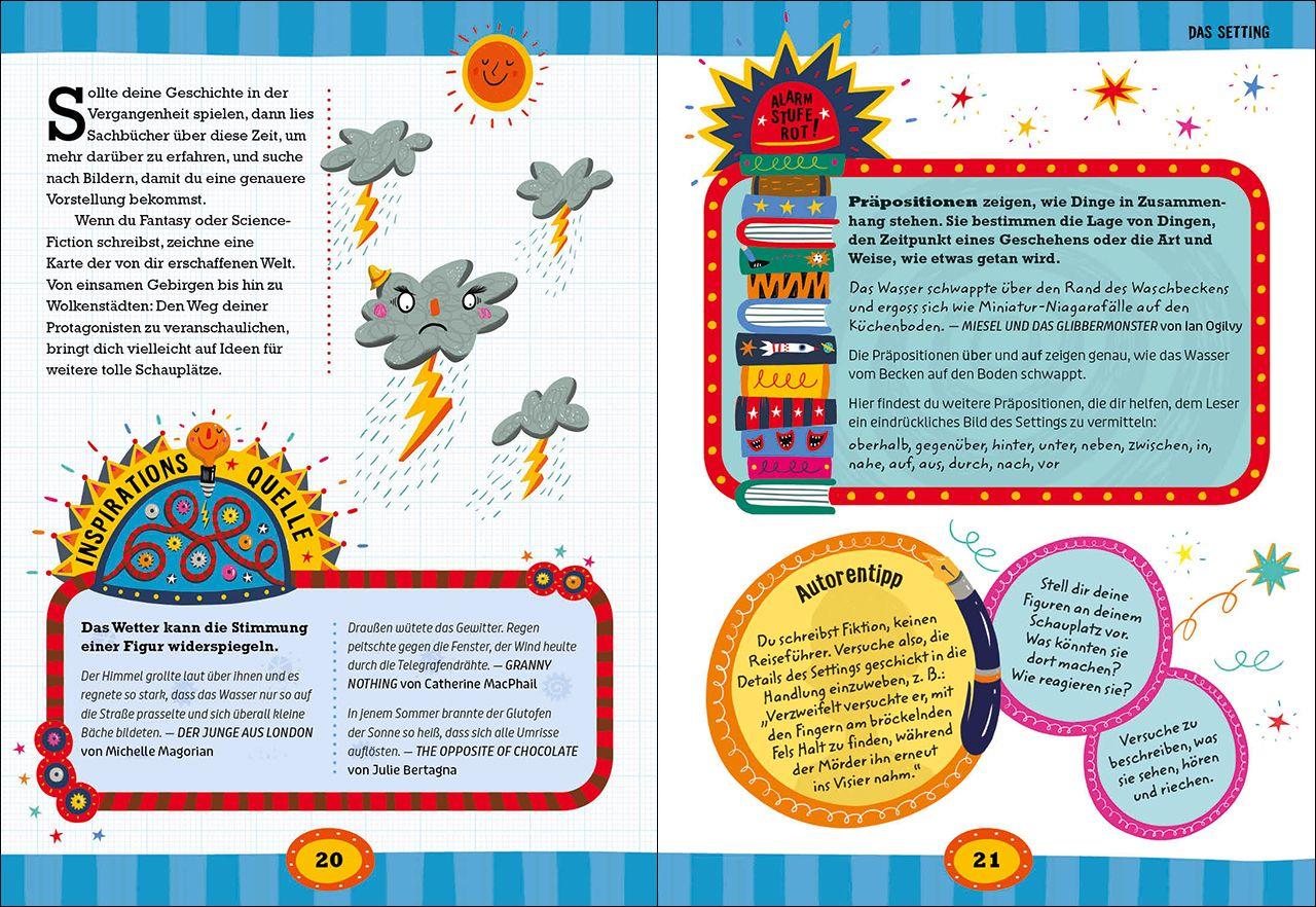 Beispielinhalt (Bild) Deine Idee, deine Geschichte - In 12 Schritten zum eigenen Buch