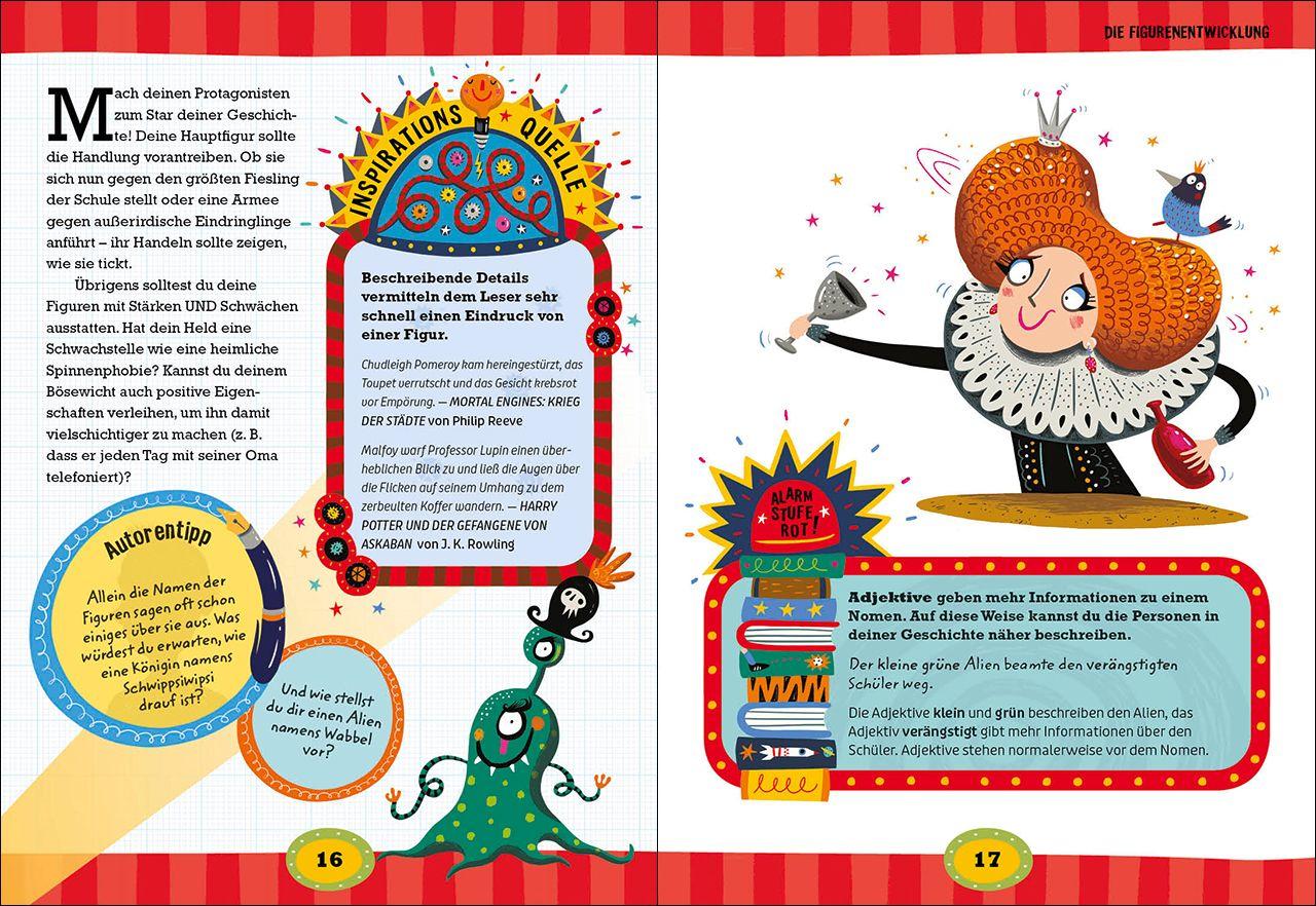 Beispielinhalt (Bild) Deine Idee, deine Geschichte - In 12 Schritten zum eigenen Buch