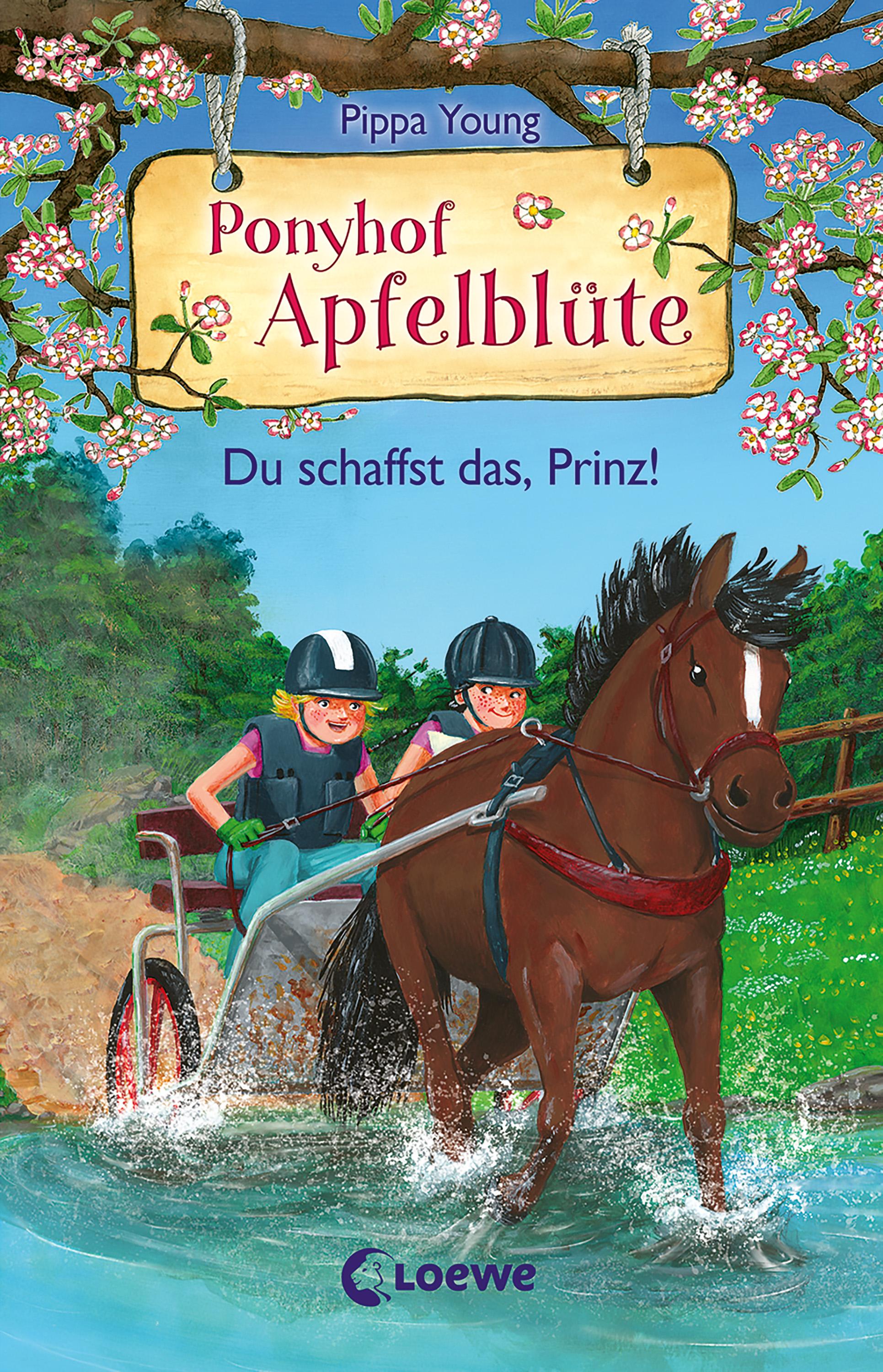 Vorderes Coverbild Ponyhof Apfelblüte (Band 19) - Du schaffst das, Prinz!