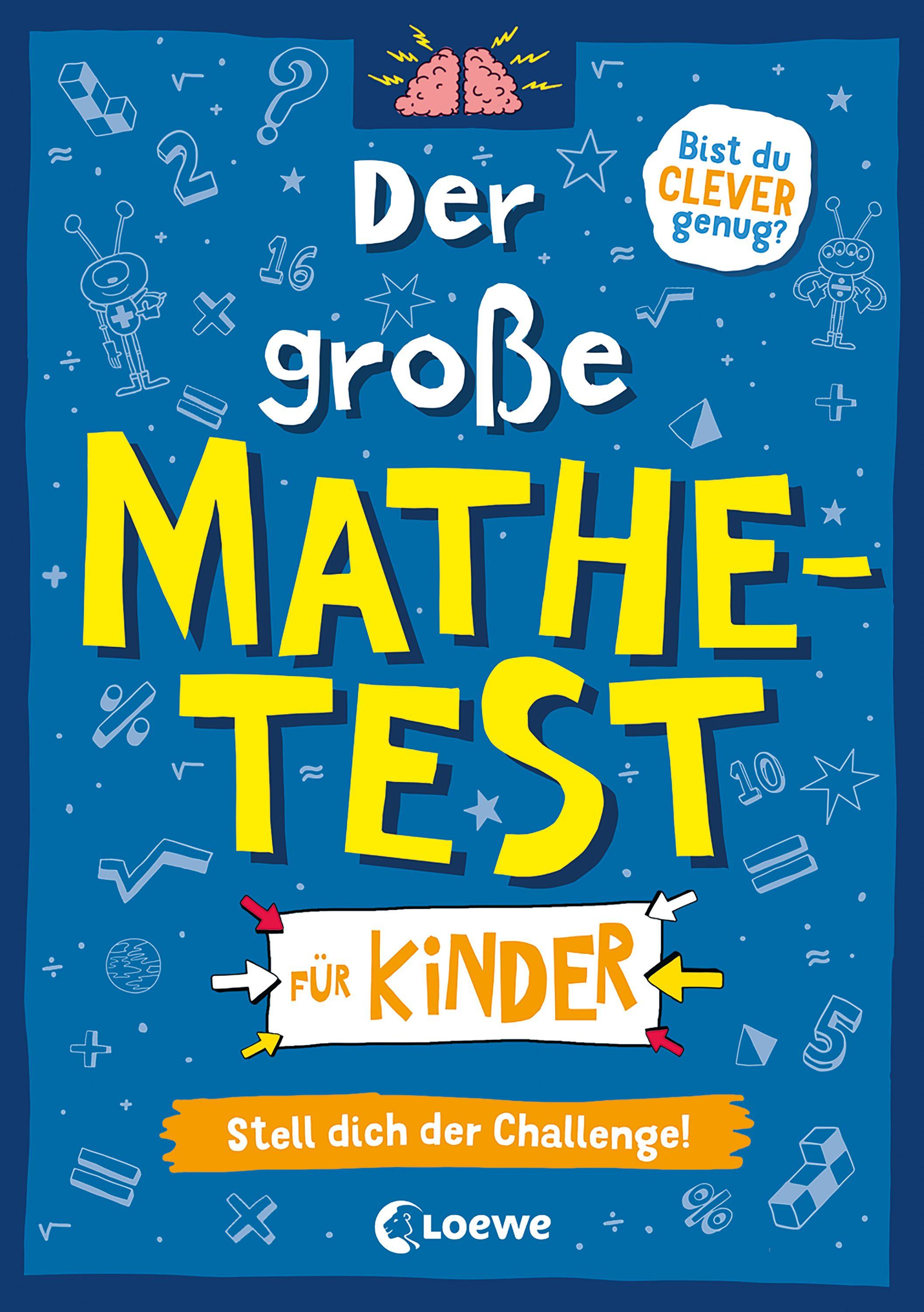 Vorderes Coverbild Der große Mathetest für Kinder - Stell dich der Challenge!