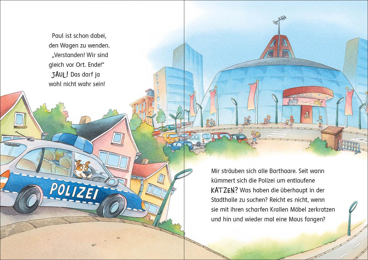 Beispielinhalt (Bild) Kommissar Pfote (Band 4) - Ein haariger Fall