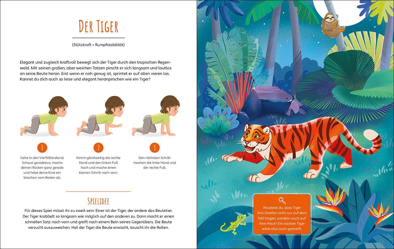 Beispielinhalt (Bild) Spring wie ein Känguru!