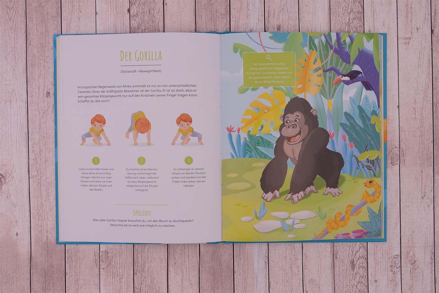 Beispielinhalt (Bild) Spring wie ein Känguru!