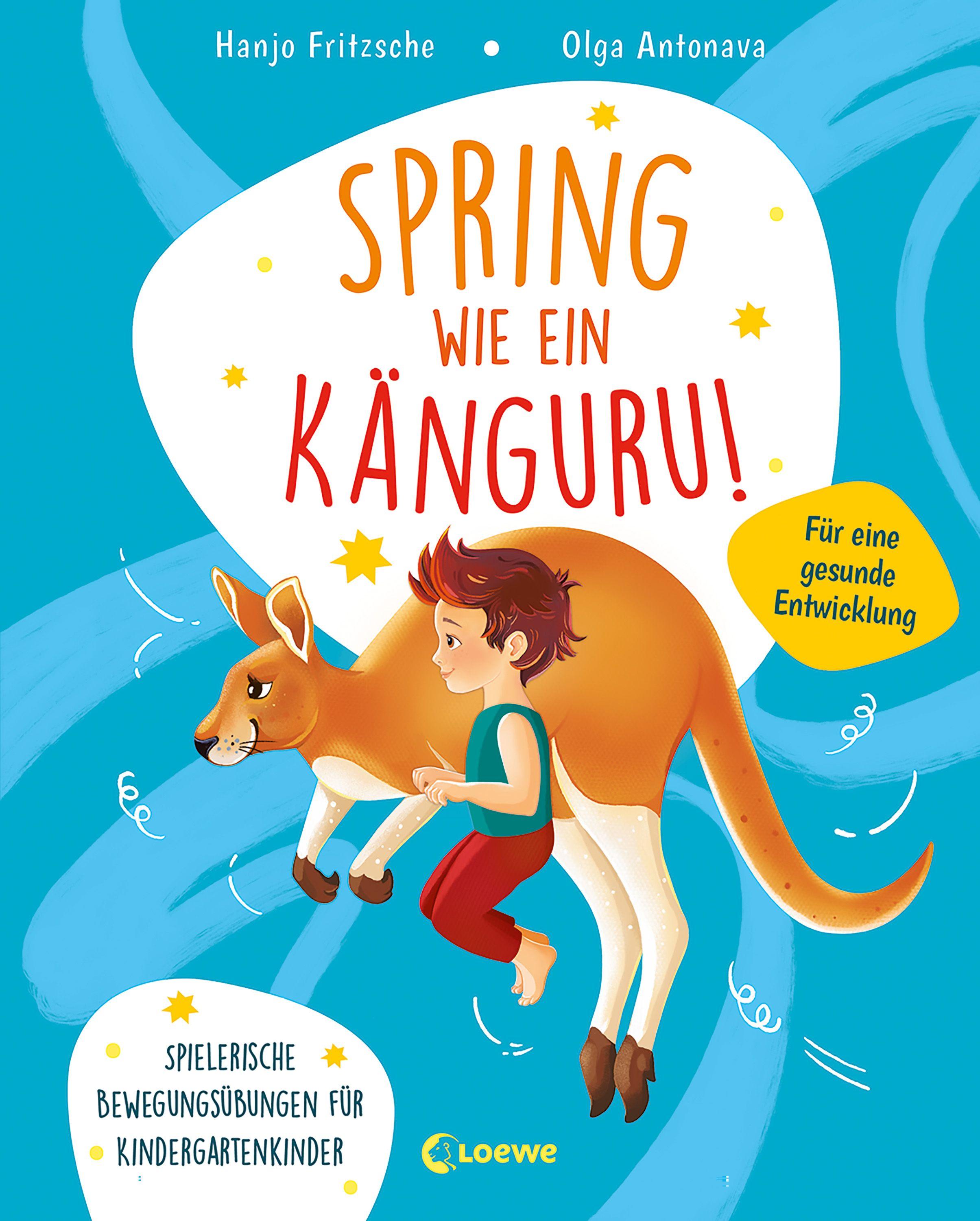 Vorderes Coverbild Spring wie ein Känguru!