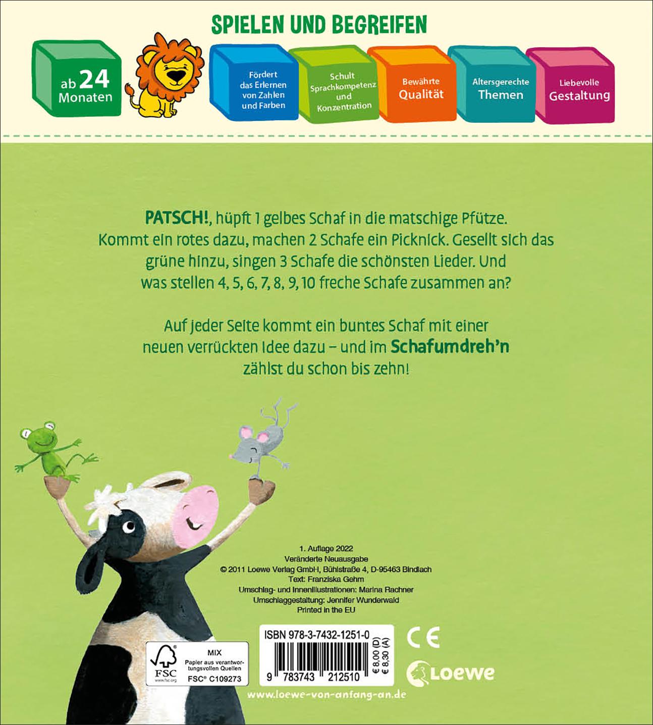 Rückseitencover 10 kleine Schafe