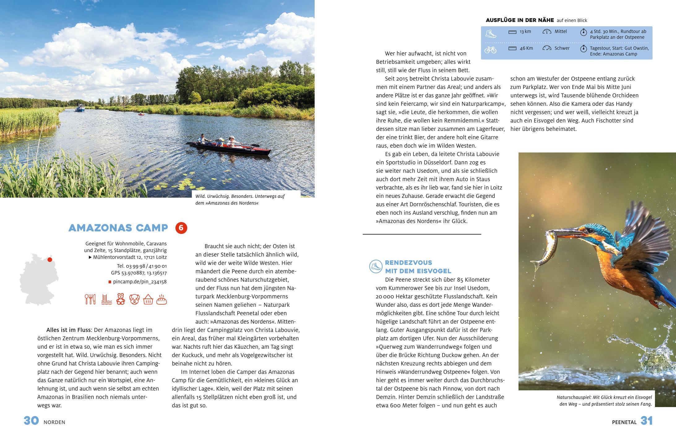 Beispielinhalt (Bild) Yes we camp! Secret Campsites