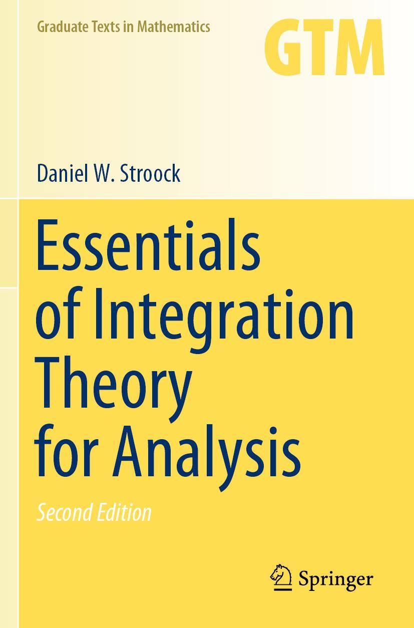 Vorderes Coverbild Essentials of Integration Theory for Analysis