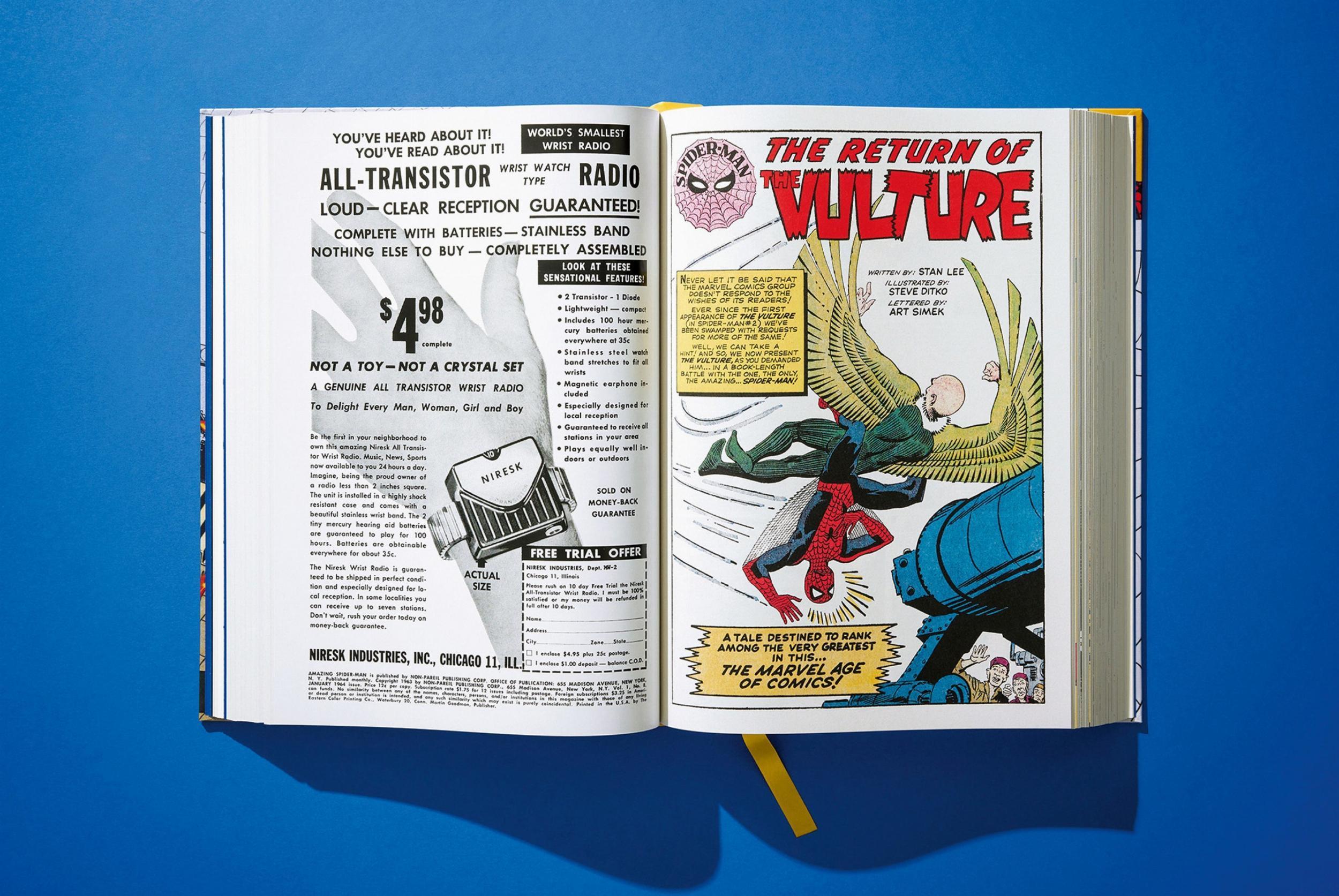 Beispielinhalt (Bild) Marvel Comics Library. Spider-Man. Vol. 1. 1962-1964