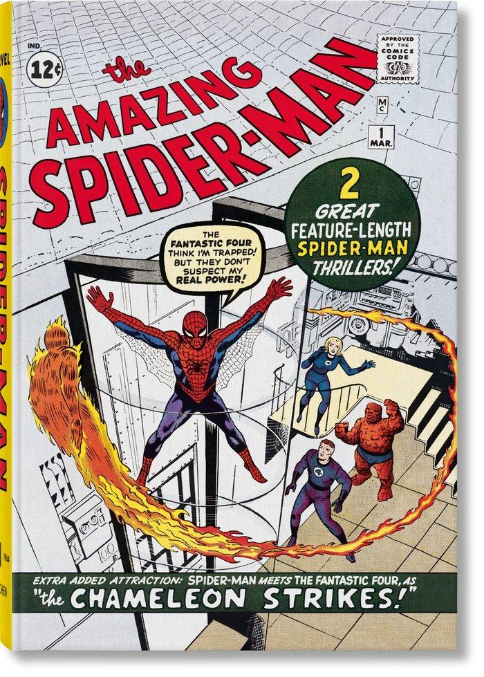 Vorderes Coverbild Marvel Comics Library. Spider-Man. Vol. 1. 1962-1964