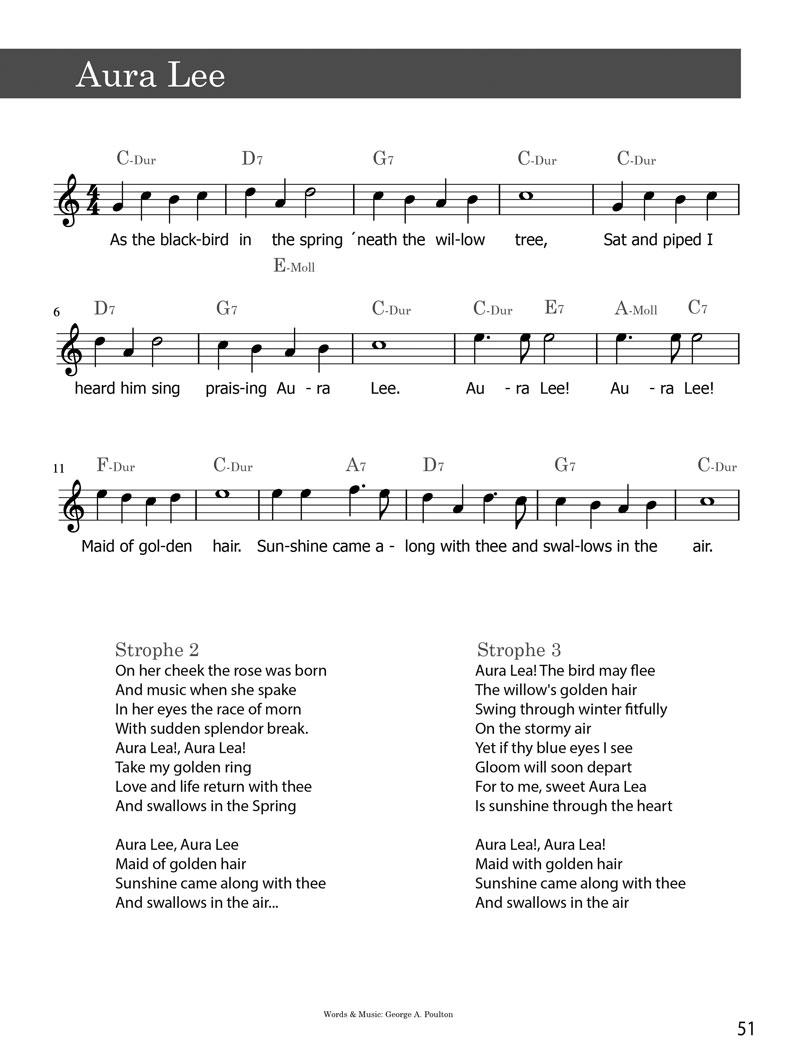 Beispielinhalt (Bild) Liederbuch Gitarre Lernen XXL - Gitarrenschule & Songbook in Einem, Pop & Rock Songs, Klassik Stücke, Evergreens, Kinderlieder, Weihnachtslieder