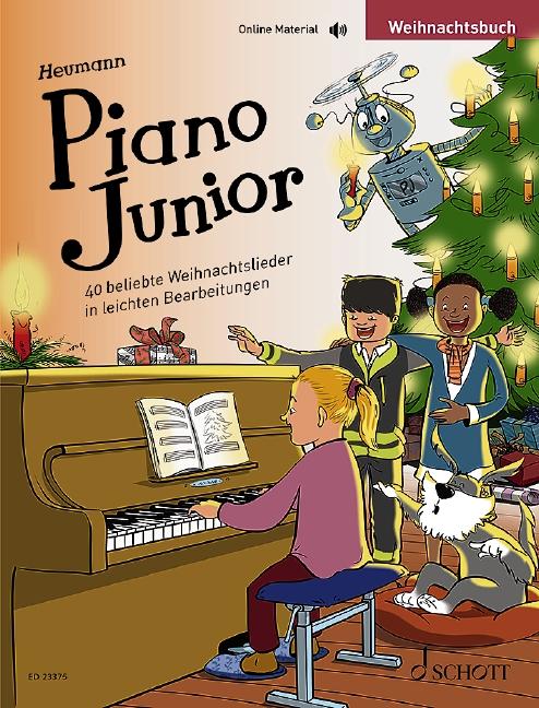 Vorderes Coverbild Piano Junior: Weihnachtsbuch