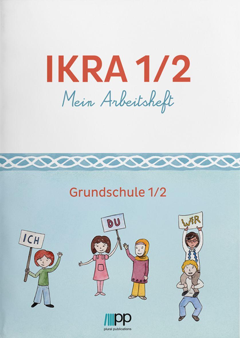 Vorderes Coverbild IKRA 1/2. Mein Arbeitsheft
