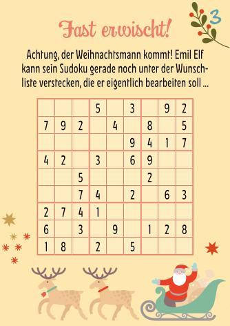 Beispielinhalt (Bild) Rätseladventskalender to go 5