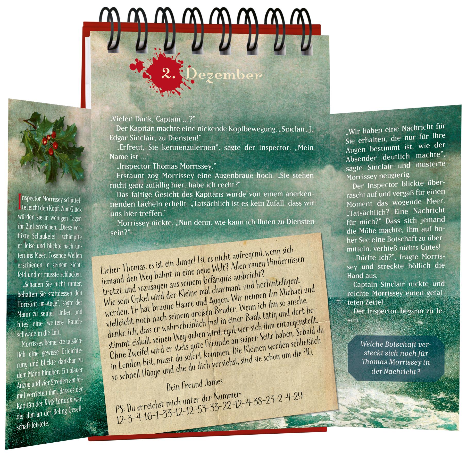 Beispielinhalt (Bild) Mord auf der RMS London