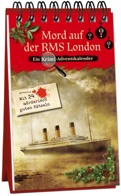 Vorderes Coverbild Mord auf der RMS London