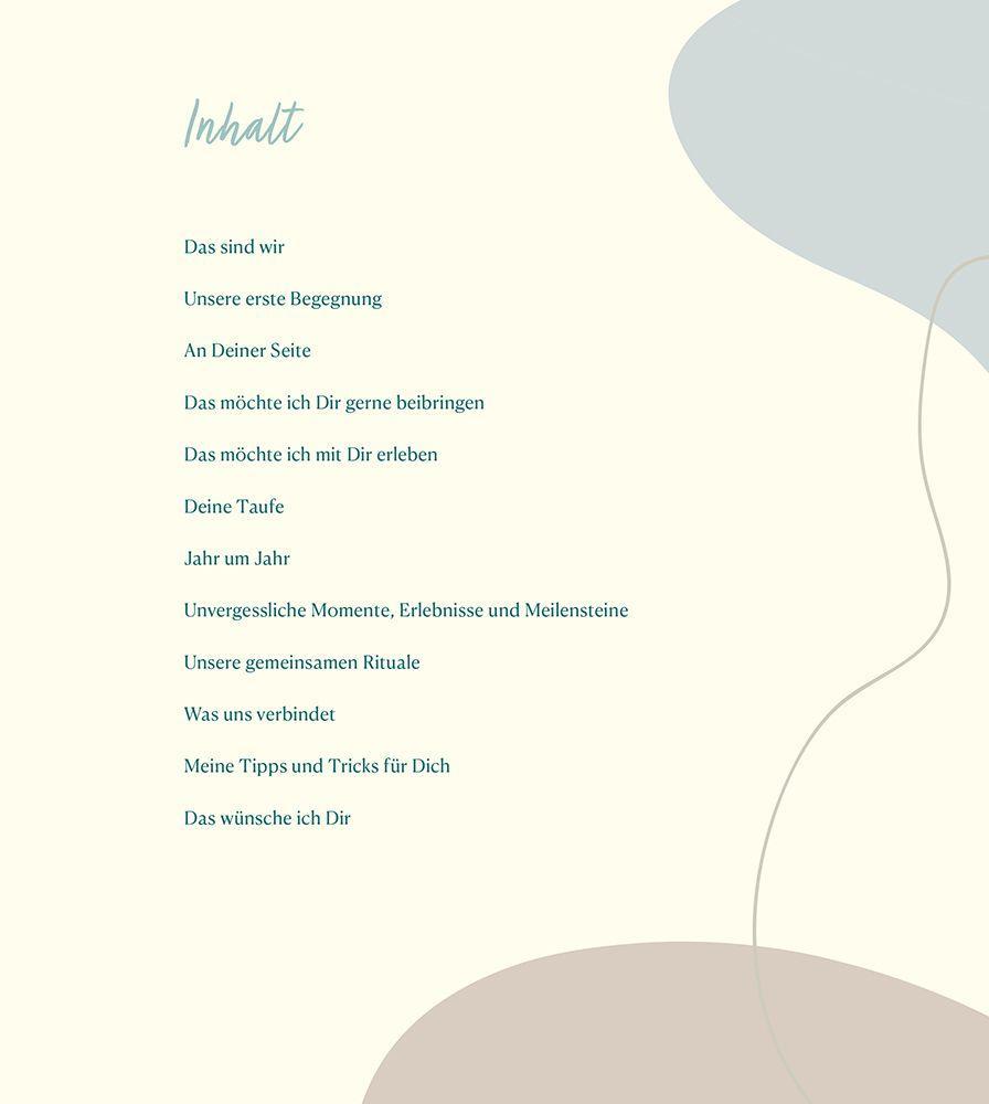 Beispielinhalt (Bild) Liebes Patenkind