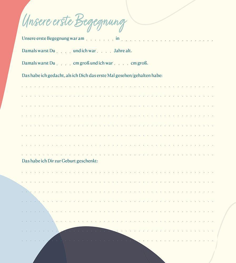 Beispielinhalt (Bild) Liebes Patenkind