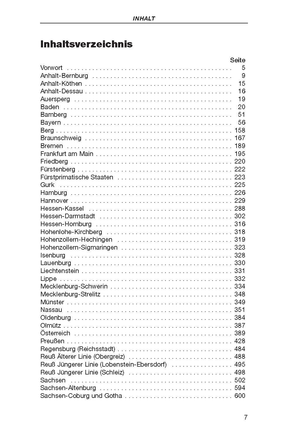 Beispielinhalt (Bild) Deutsche Silbermünzen 1800-1872