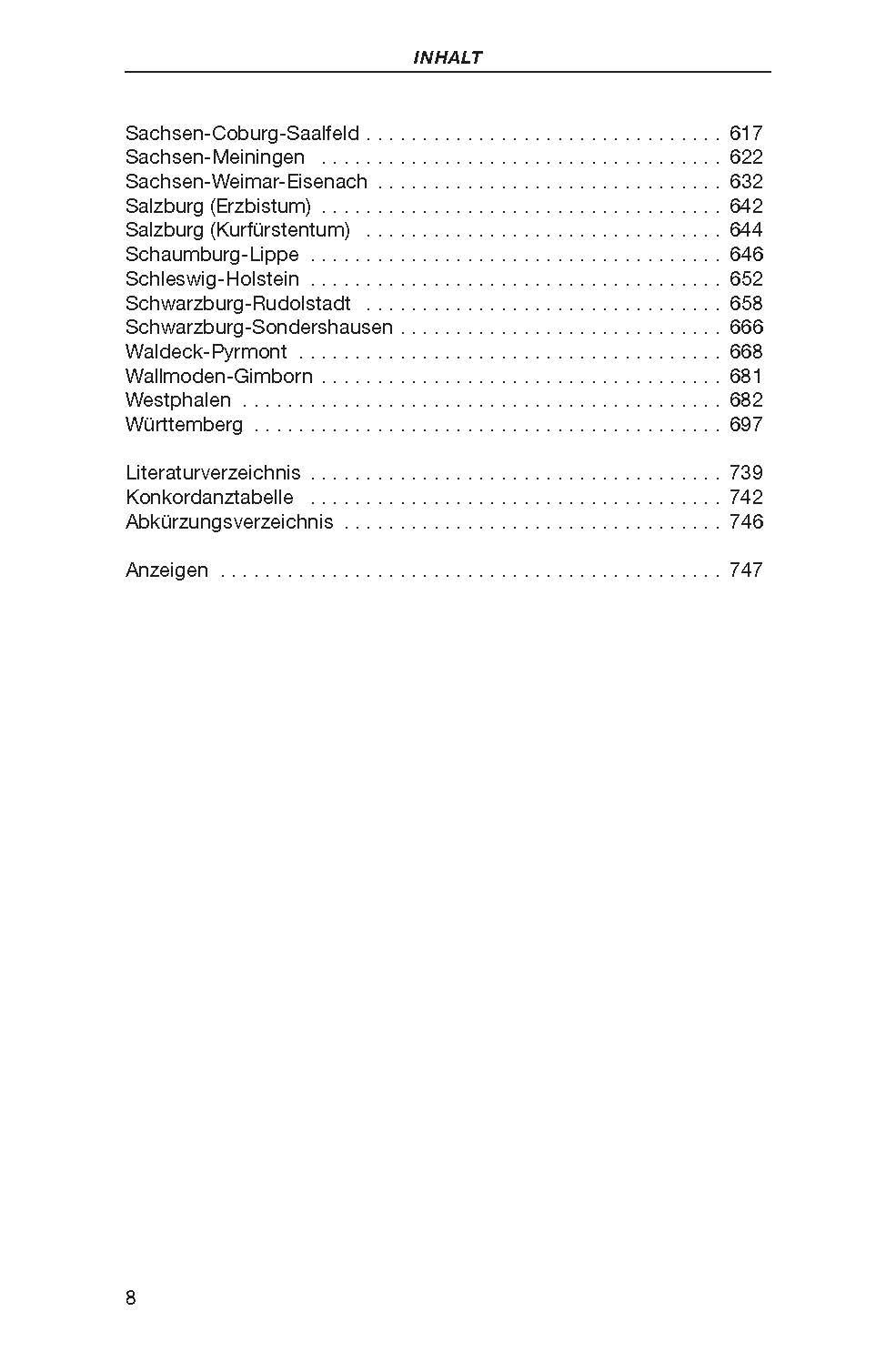 Beispielinhalt (Bild) Deutsche Silbermünzen 1800-1872
