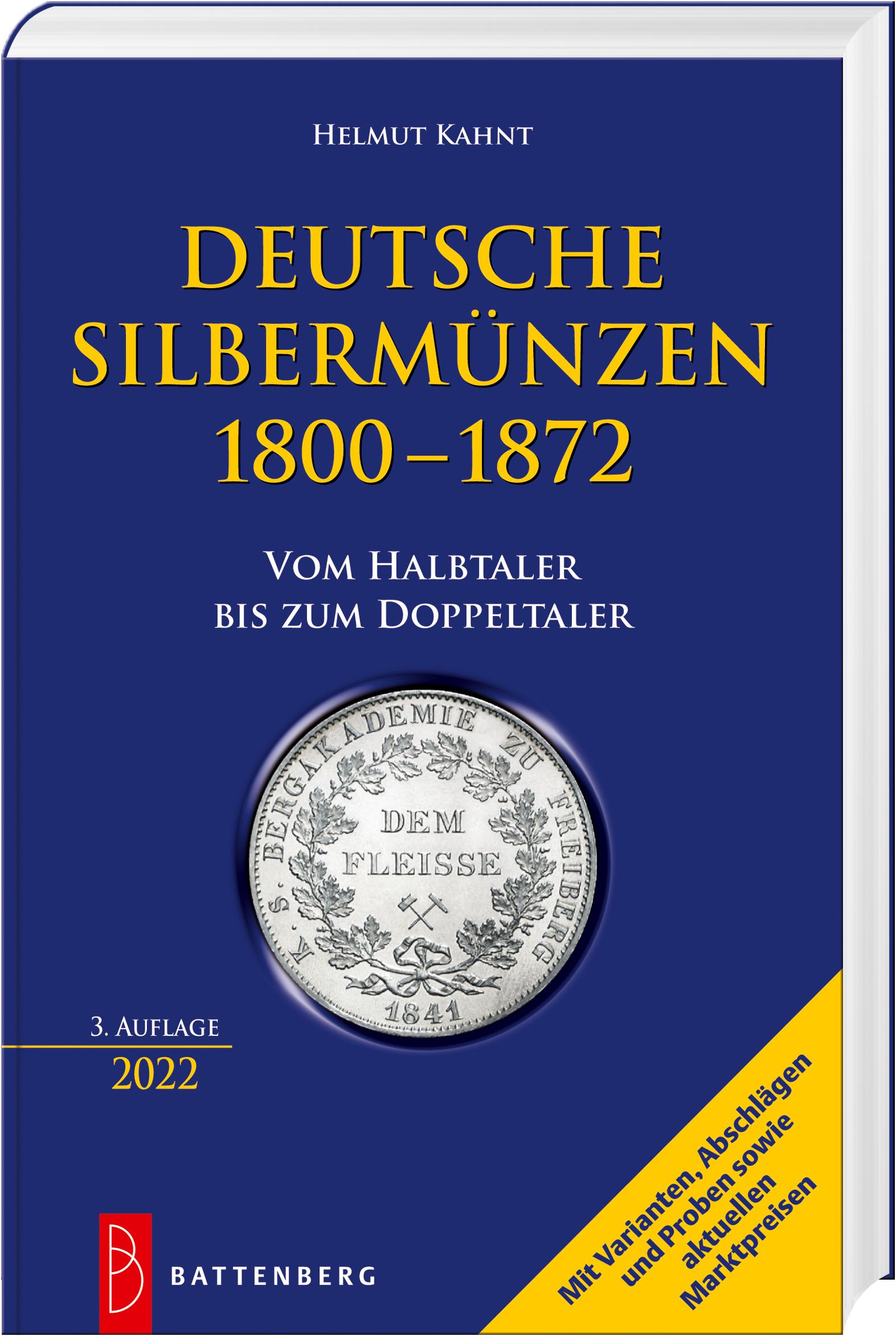Vorderes Coverbild Deutsche Silbermünzen 1800-1872