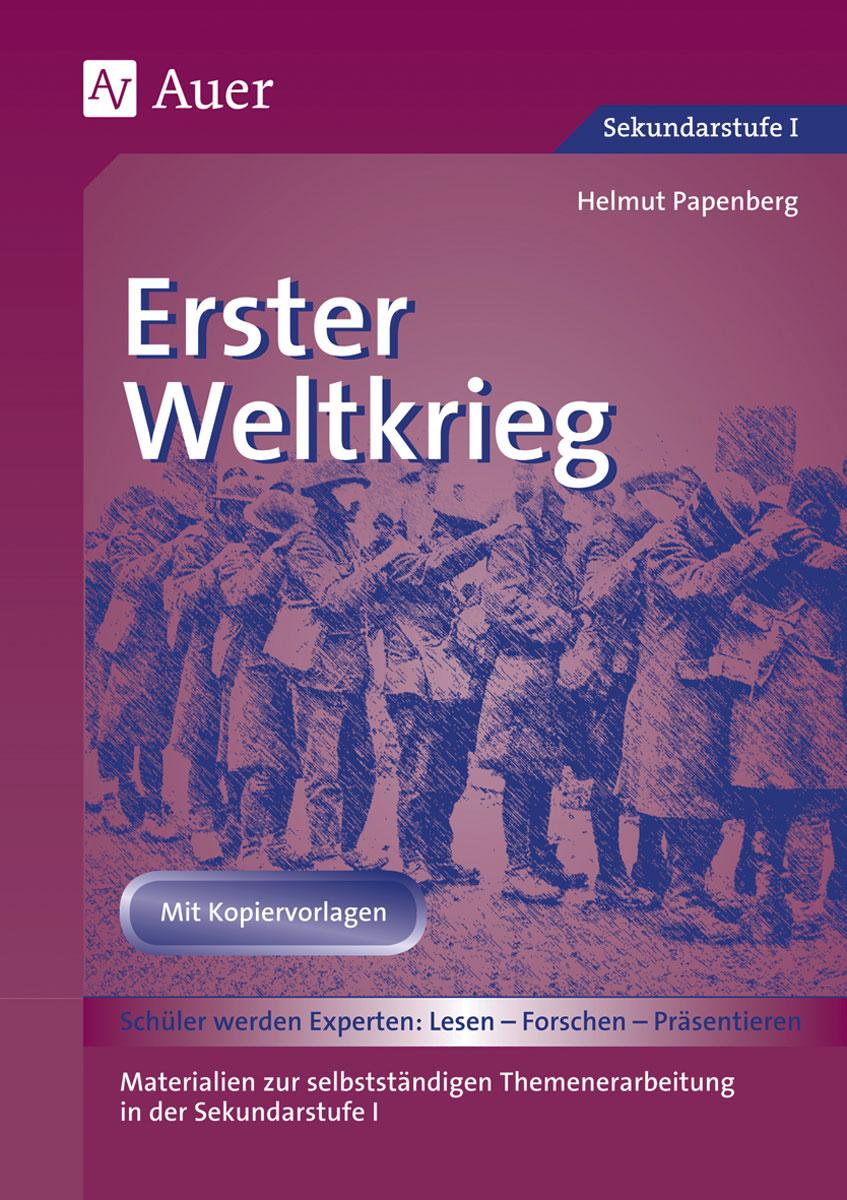 Vorderes Coverbild Erster Weltkrieg